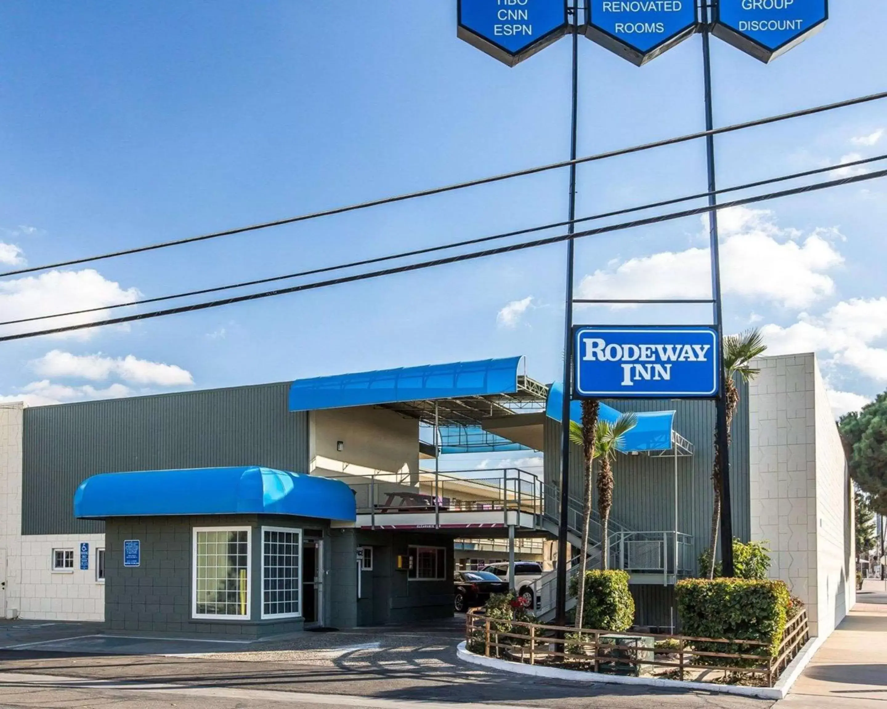 Property Building in Rodeway Inn Downtown Hanford