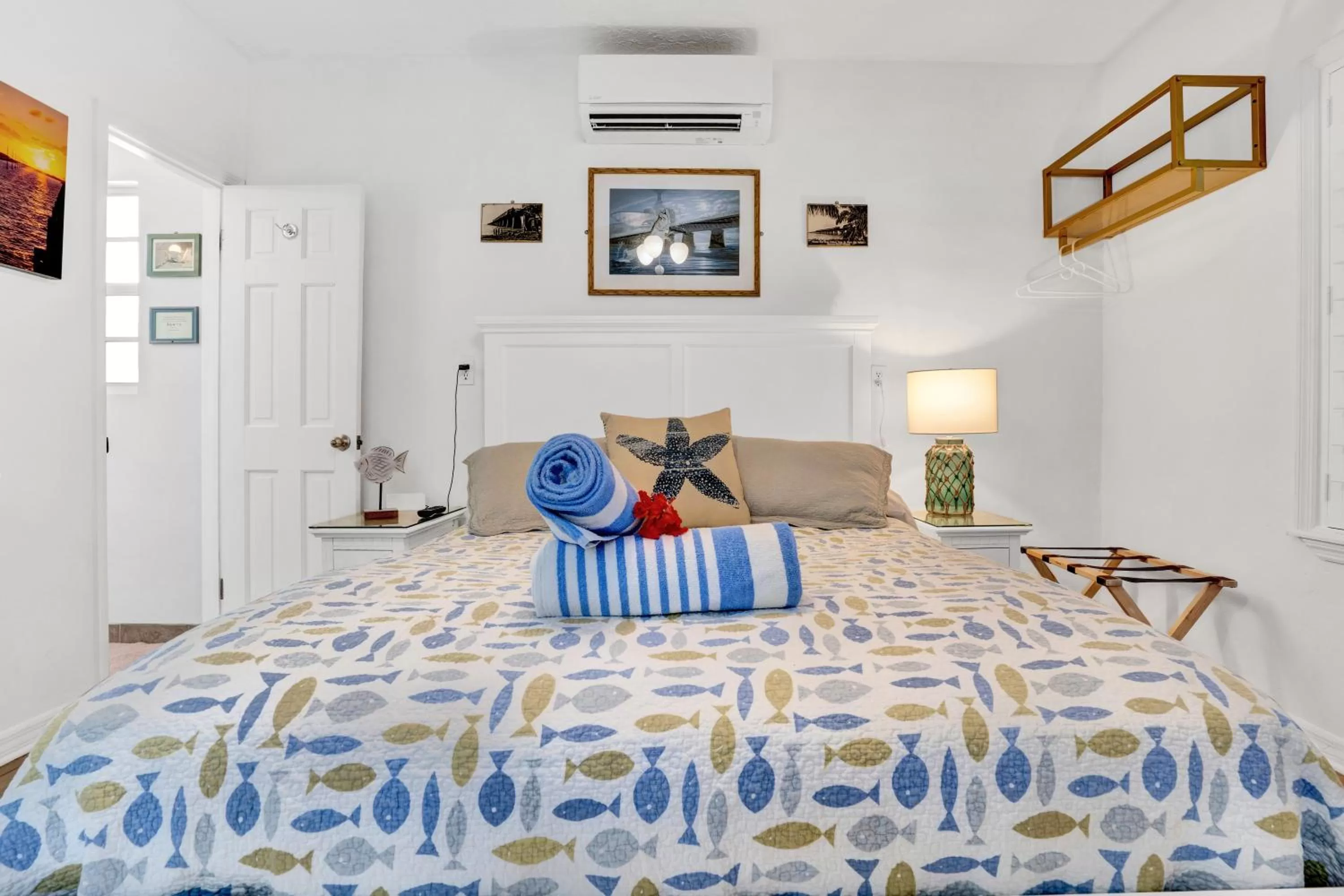 Bed in Island Bay Resort