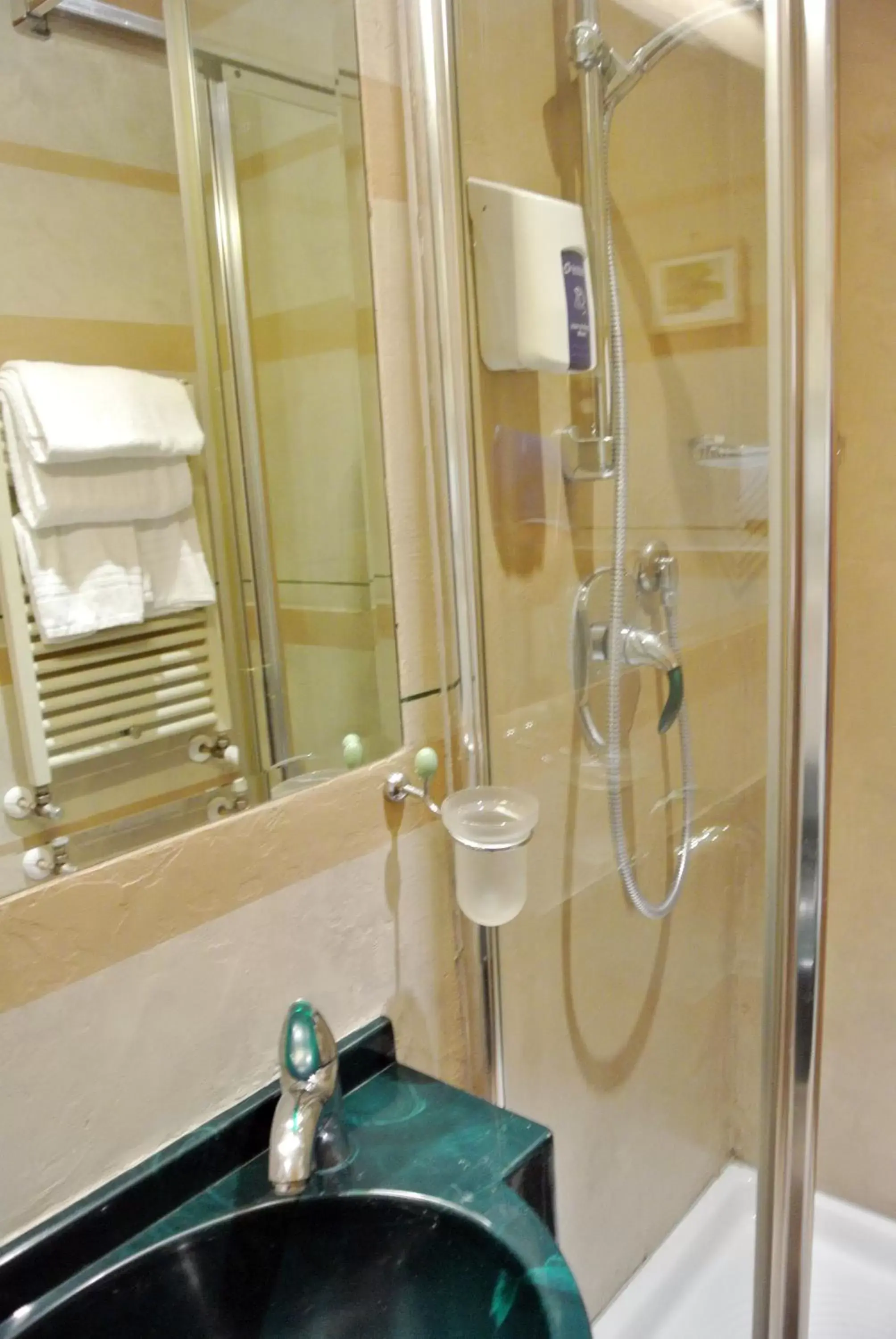 Shower, Bathroom in Hotel Kent