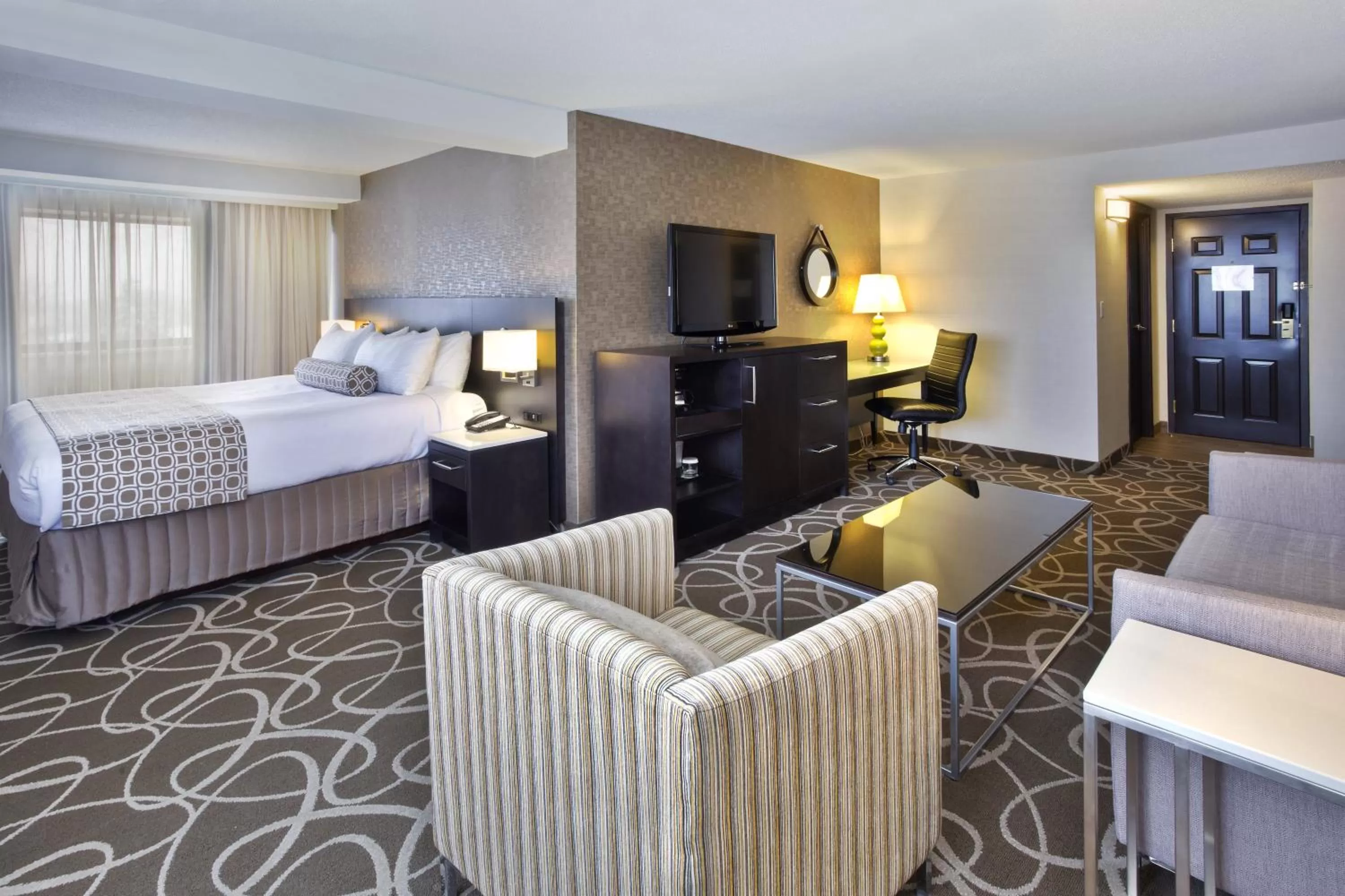 Bedroom, Bed in Crowne Plaza Kitchener-Waterloo by IHG