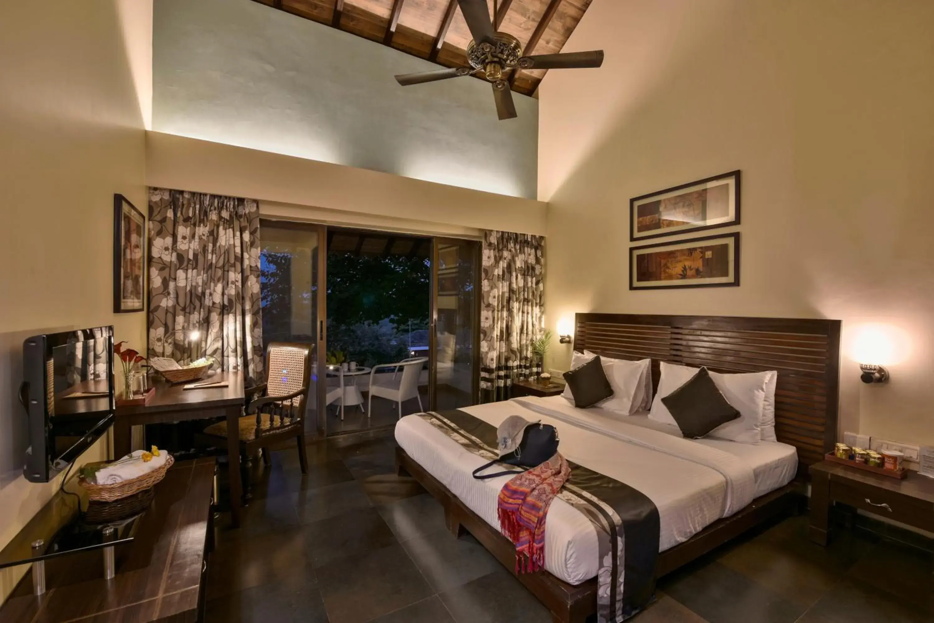 Bed in The Fern Samali Resort Bed in The Fern Samali Resort
