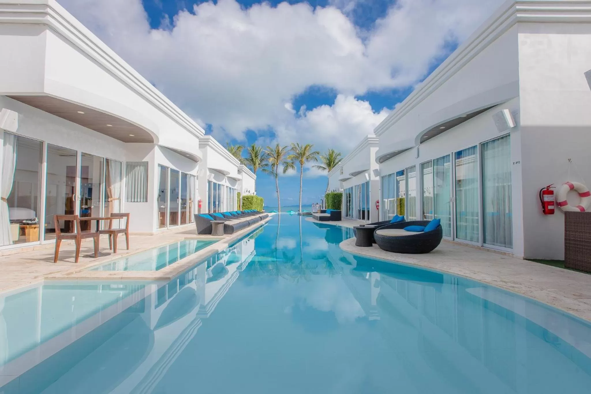 Swimming pool in The Privilege Hotel Ezra Beach Club
