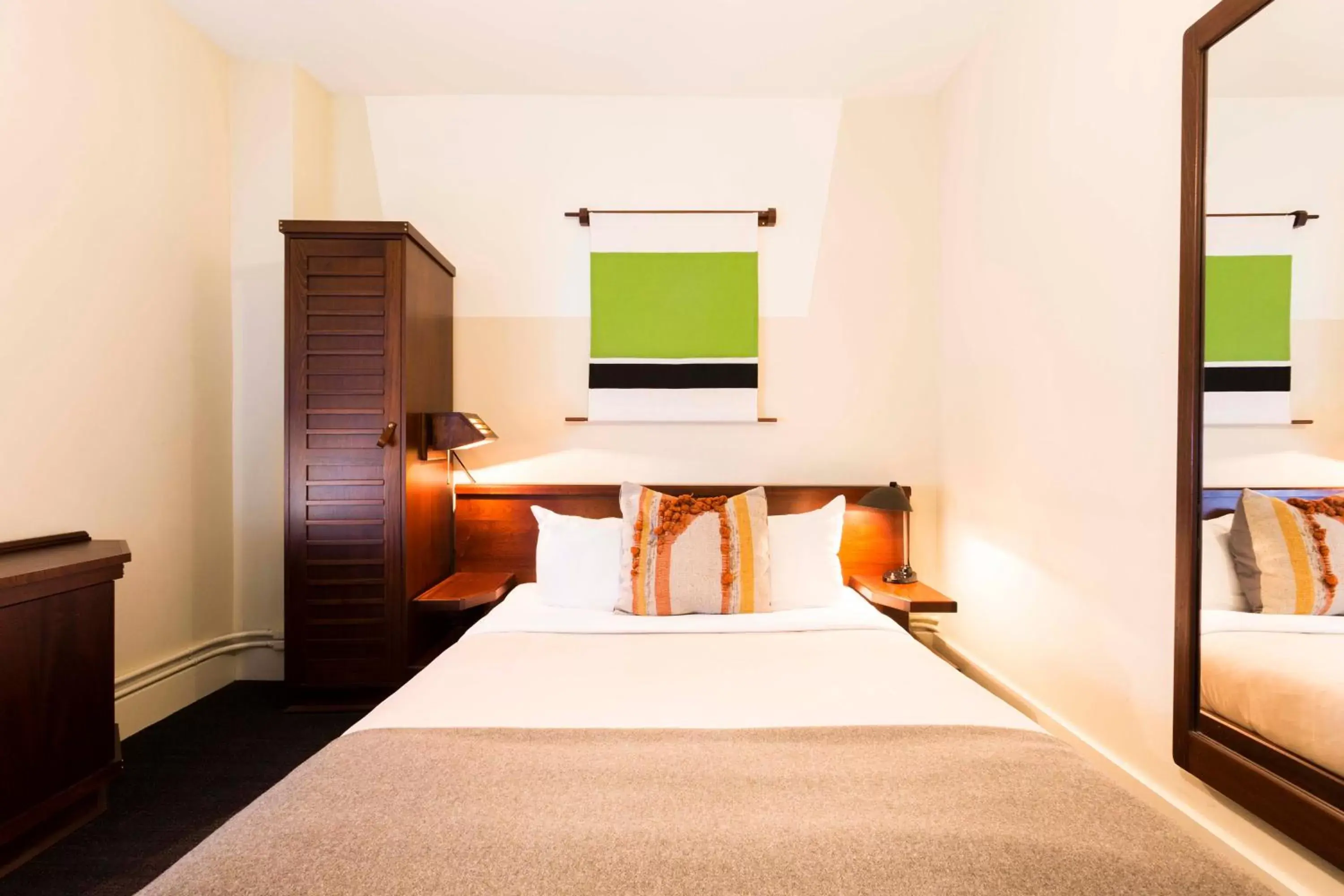 Bedroom, Bed in Freehand Chicago Bedroom, Bed in Freehand Chicago