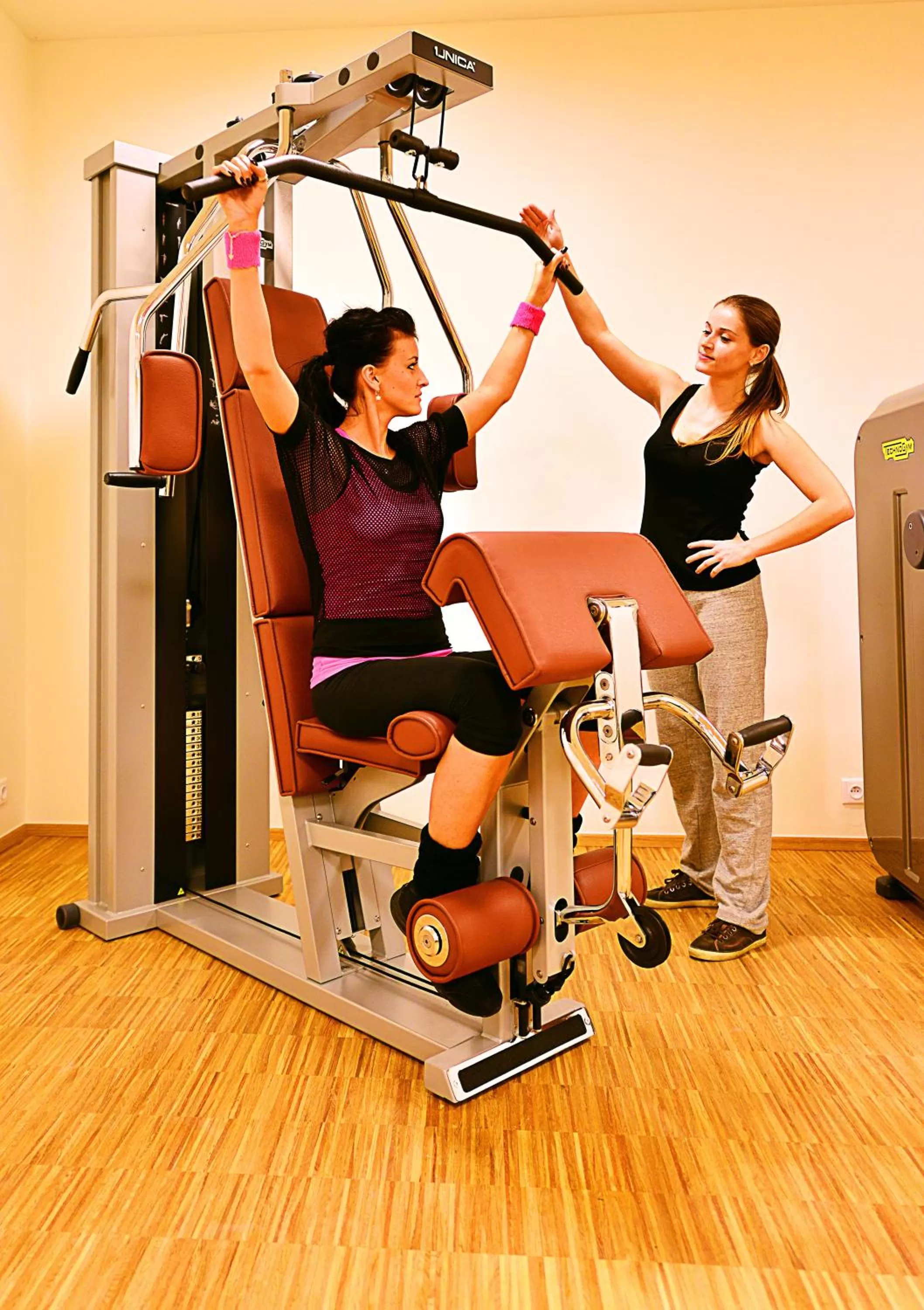 Fitness centre/facilities in Antonie Hotel****superior