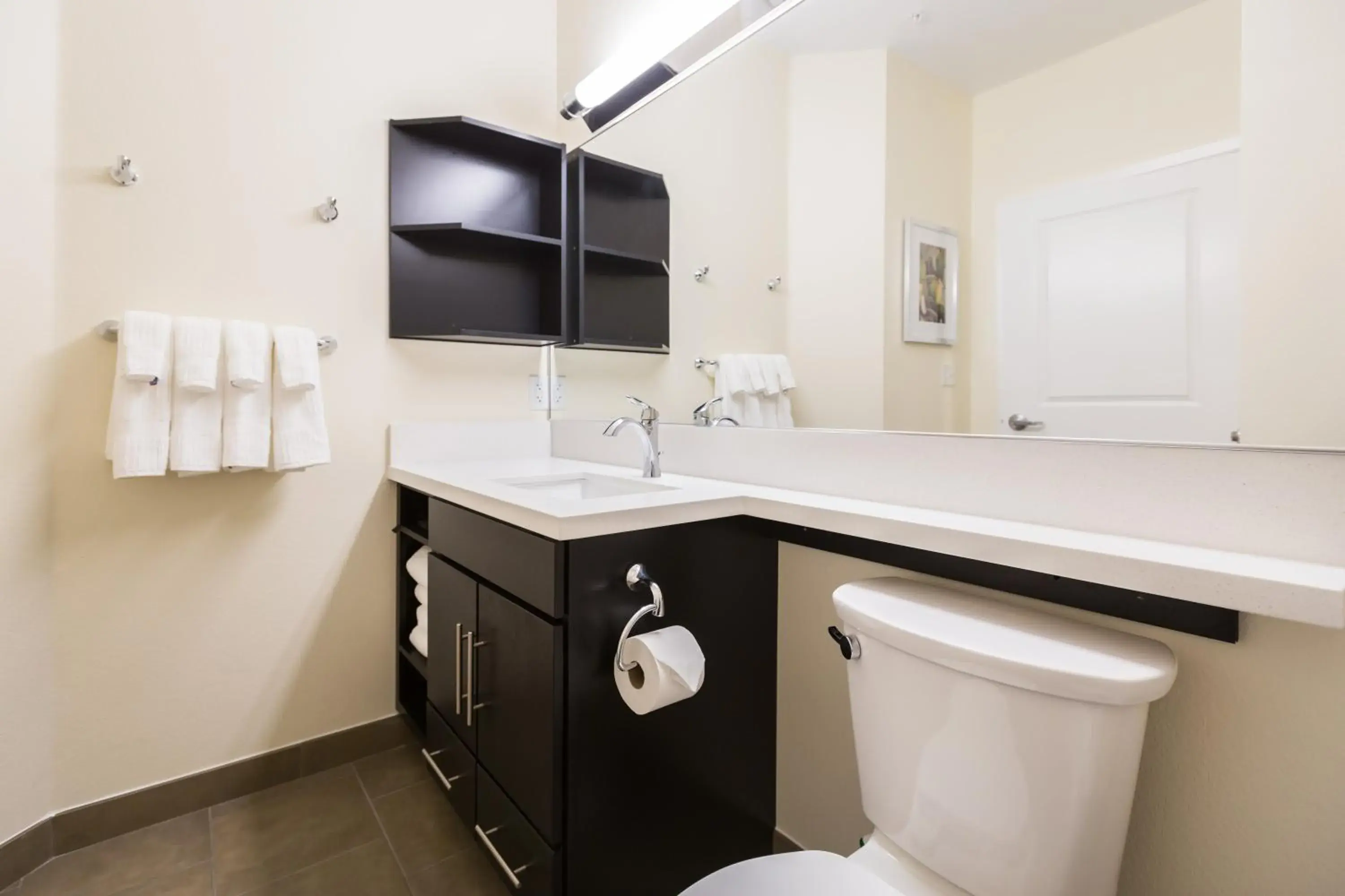 Bathroom in Candlewood Suites - Buda - Austin SW, an IHG Hotel