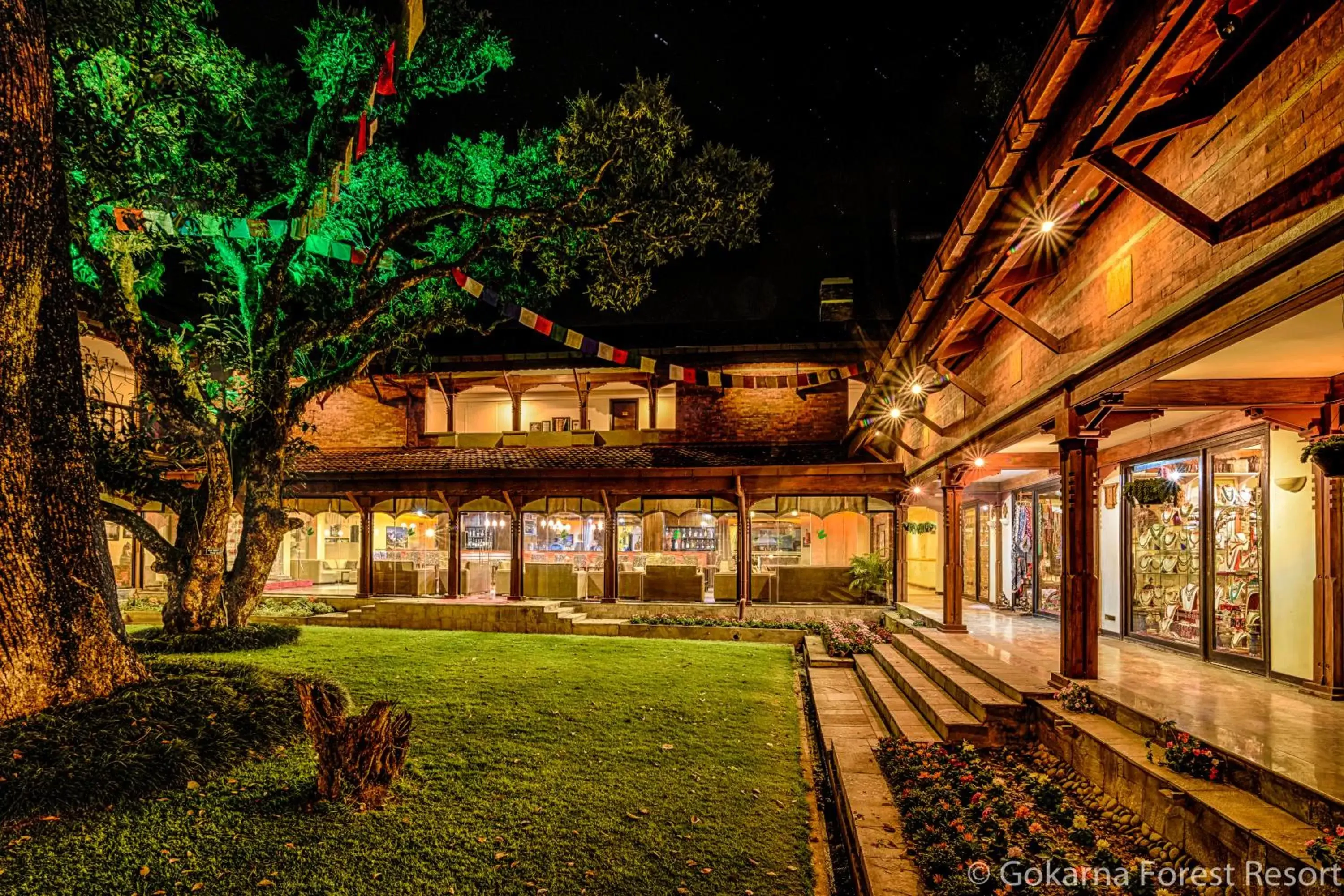 Garden in Gokarna Forest Resort