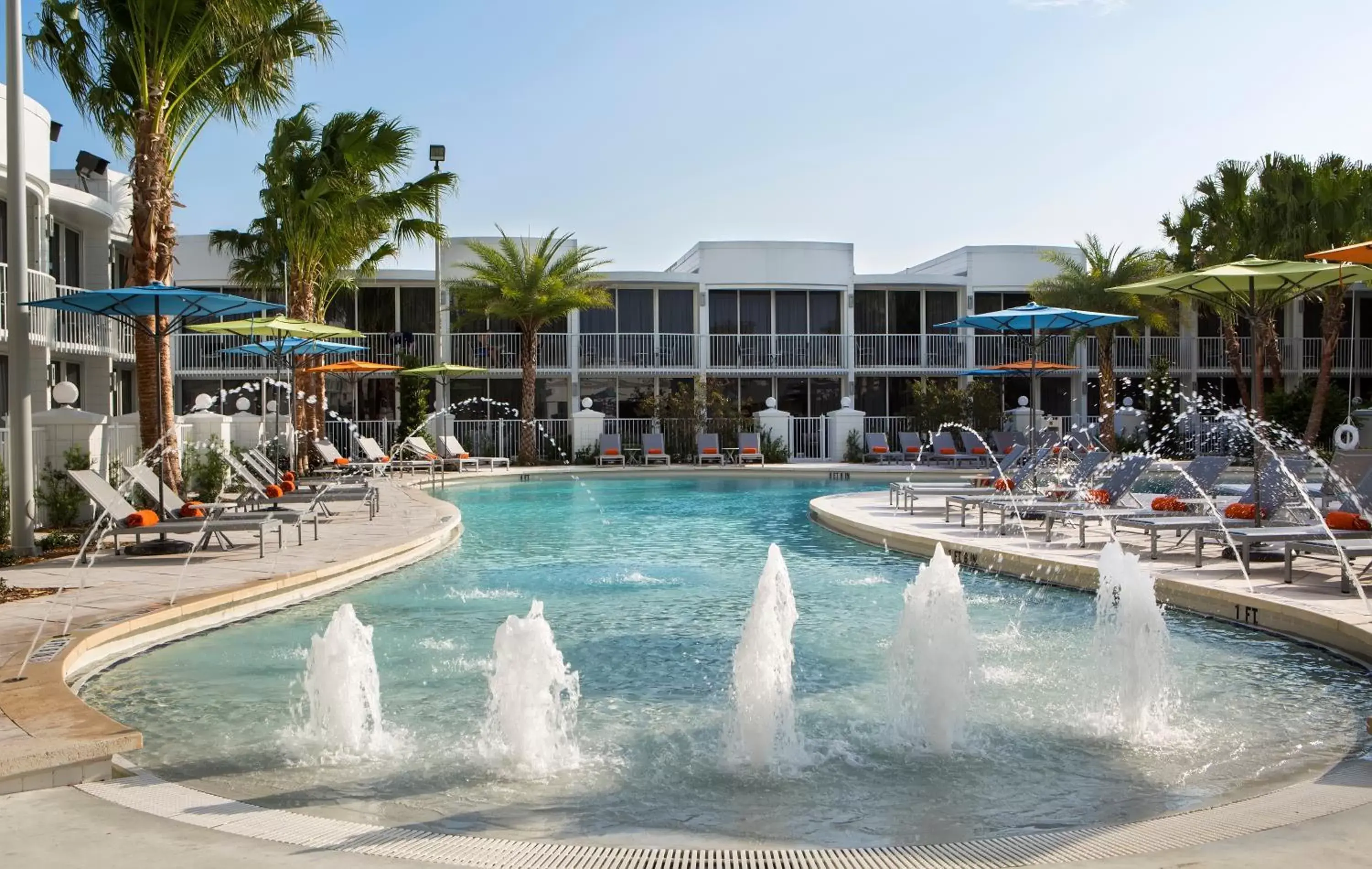 Property building, Swimming Pool in B Resort and Spa Located in Disney Springs Resort Area