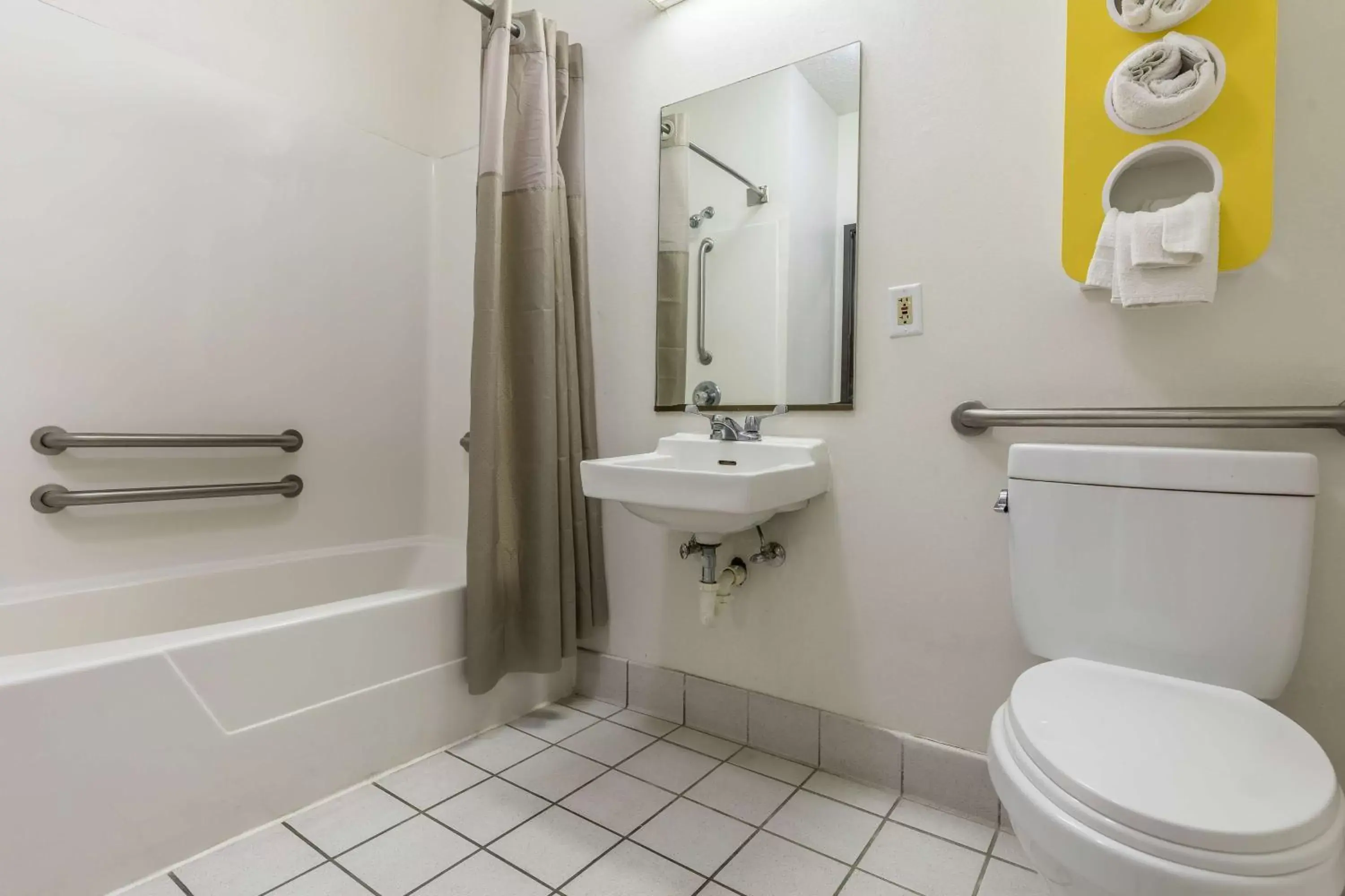 Bathroom in Motel 6-Indianapolis, IN - Southport