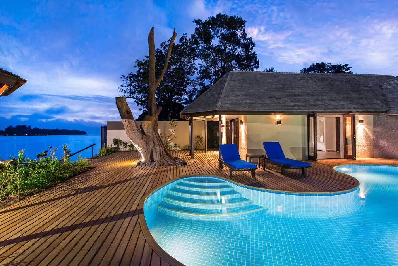 Natural landscape in Warwick Le Lagon Resort & Spa, Vanuatu