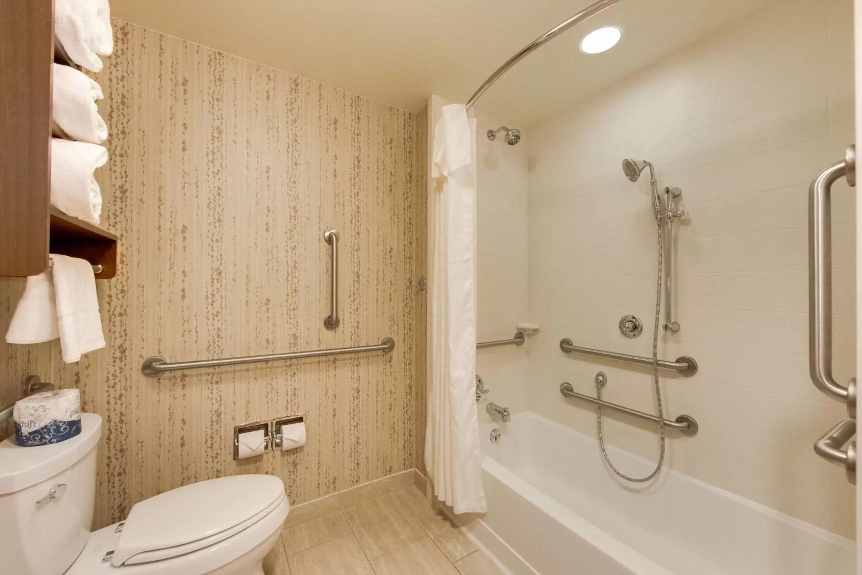 Bathroom in Homewood Suites by Hilton Oklahoma City-Bricktown