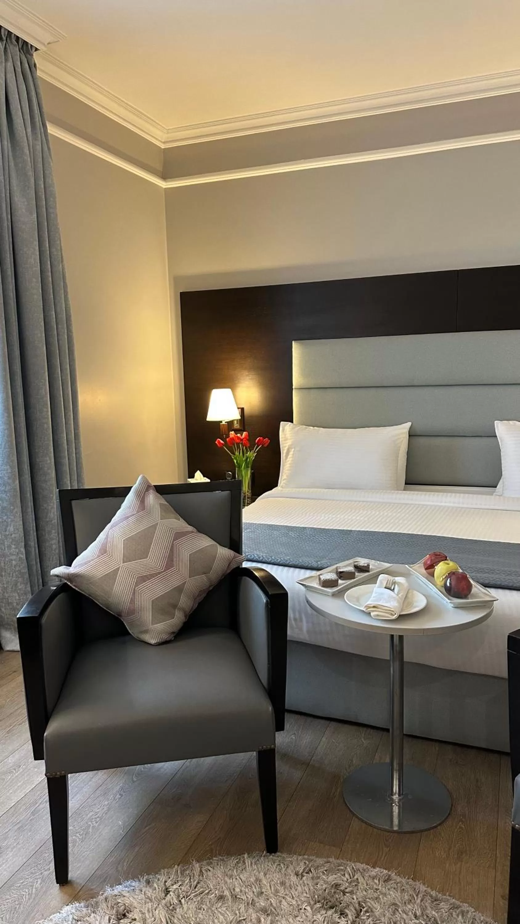 Property building, Bed in Ramada by Wyndham Downtown Beirut