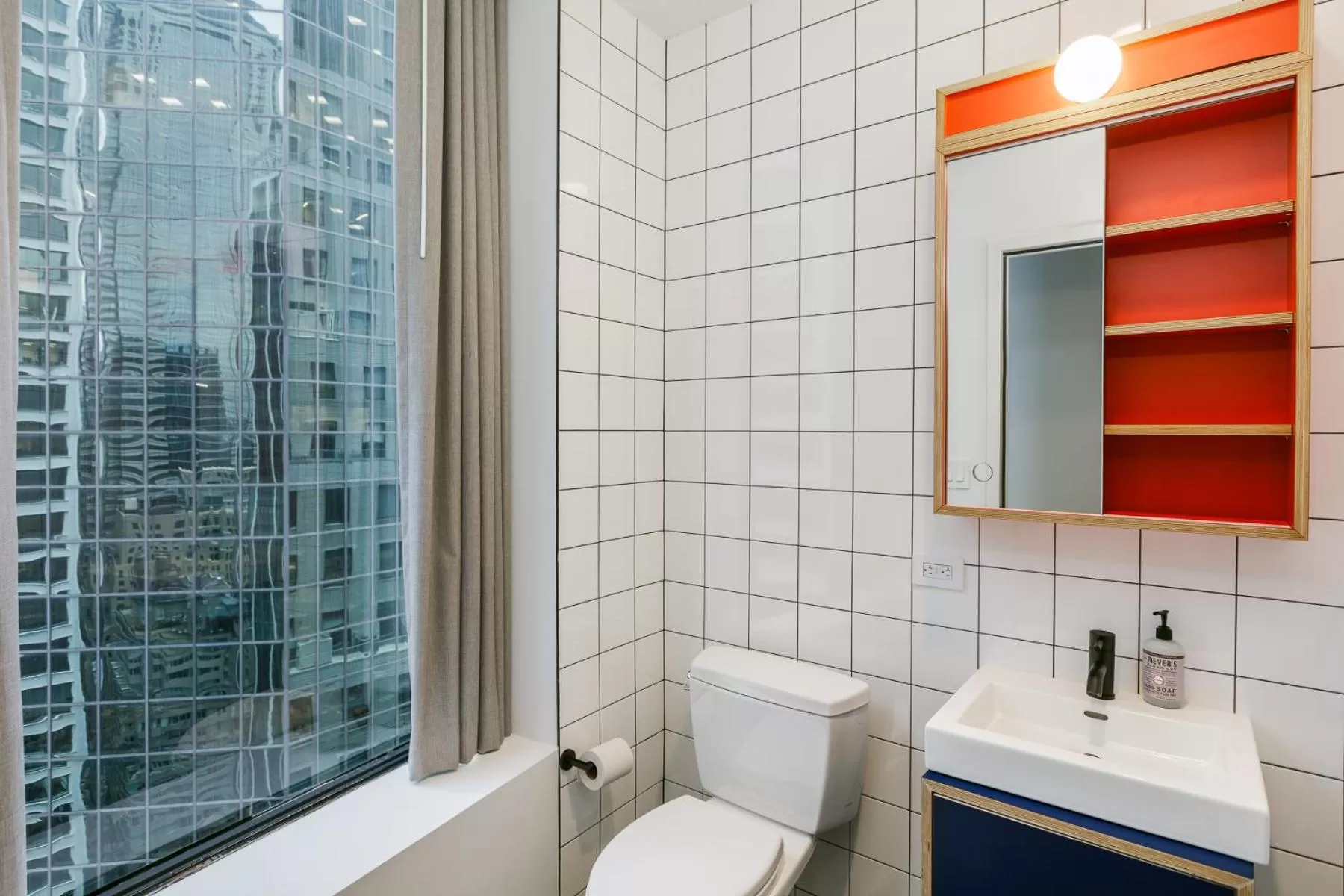 Bathroom in Placemakr Wall Street