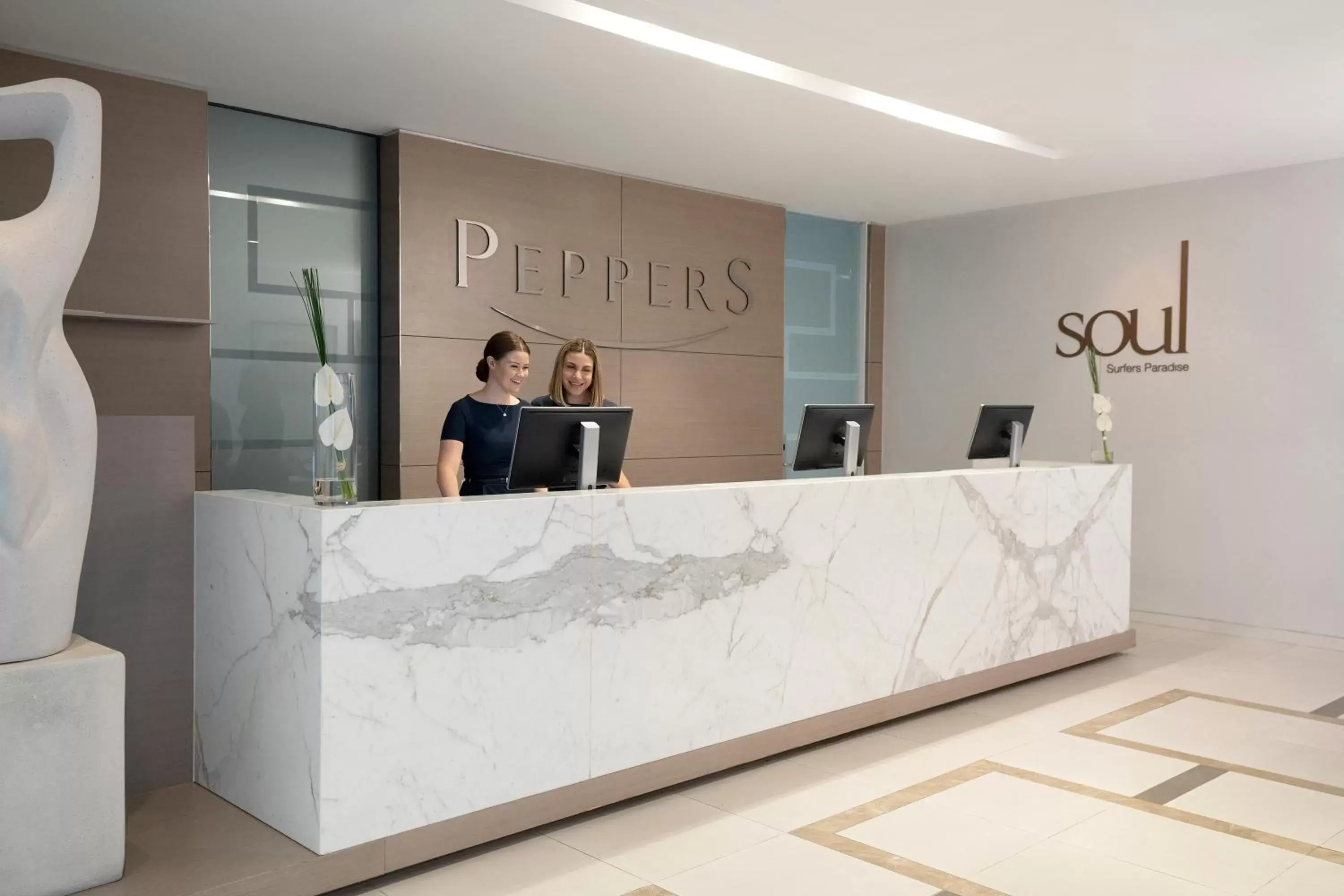 Lobby or reception, Lobby/Reception in Peppers Soul Surfers Paradise