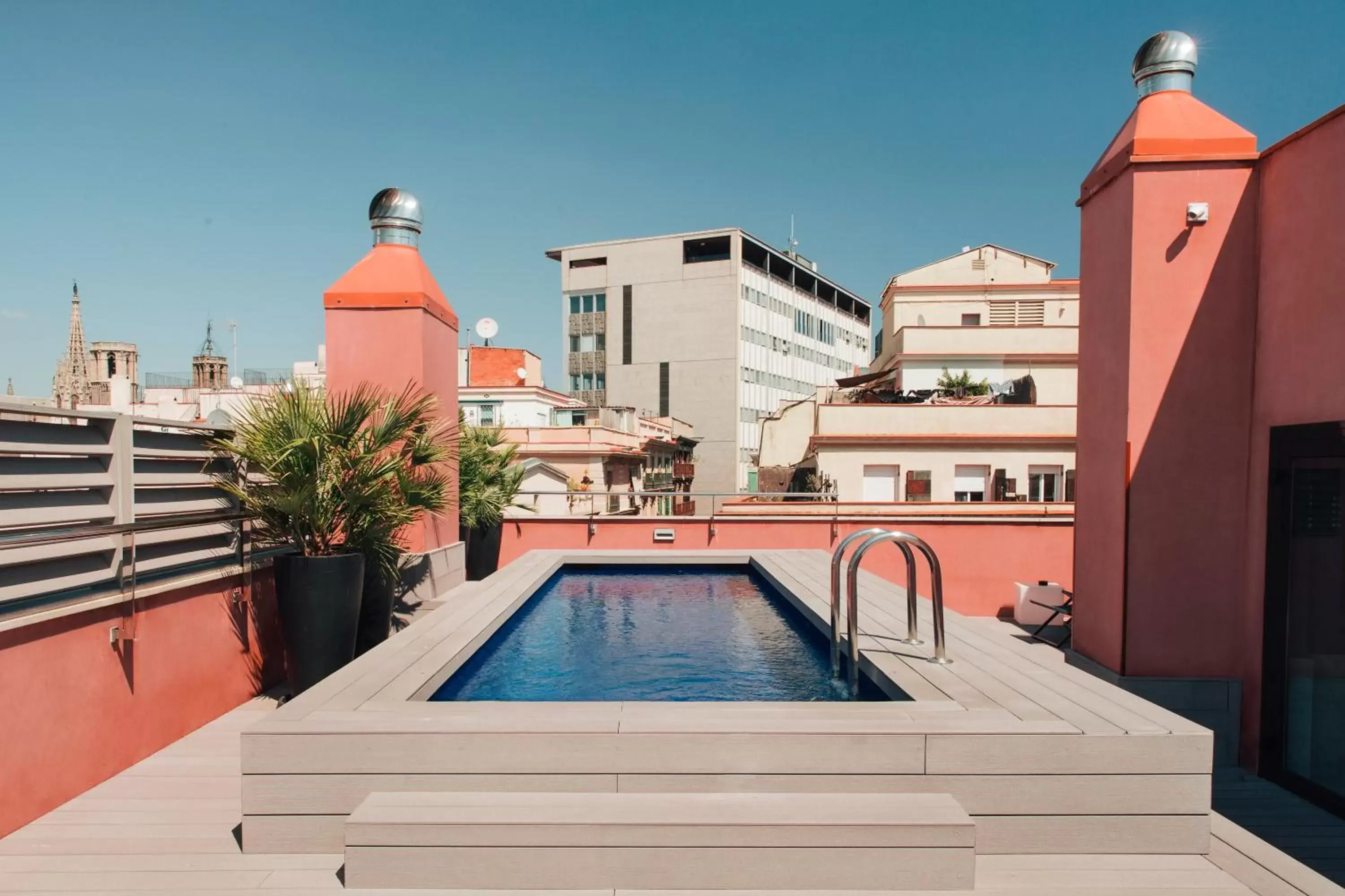 Balcony/Terrace, Swimming Pool in Aparthotel Arai 4* Superior