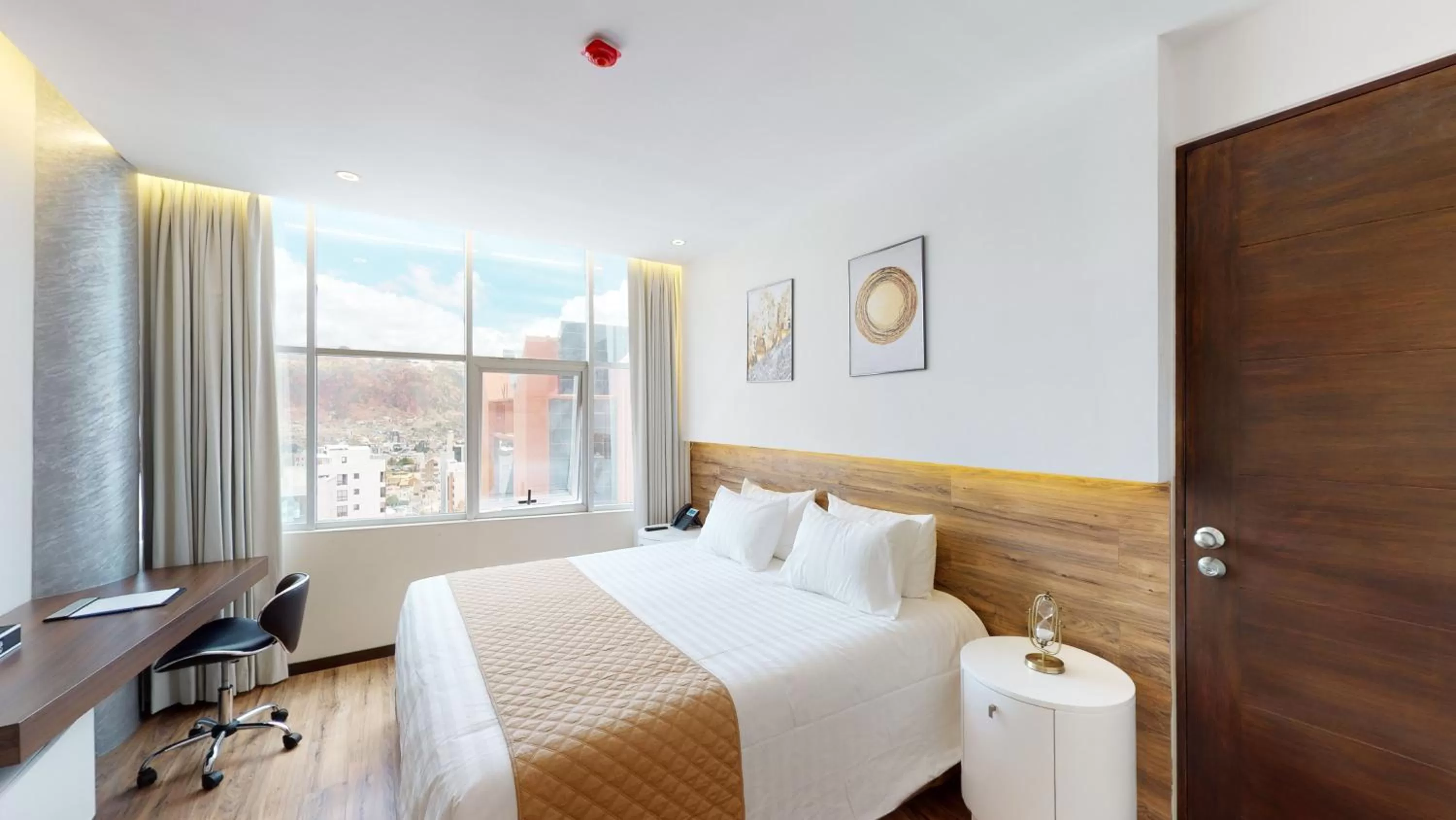 Bed in Hotel La Peonía