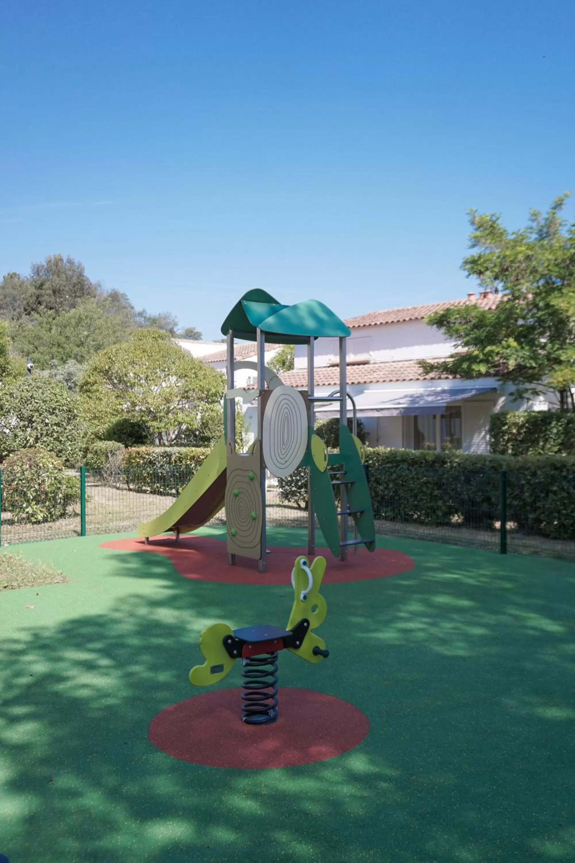 Children play ground in Comfort Aparthotel Mandelieu la Napoule Village