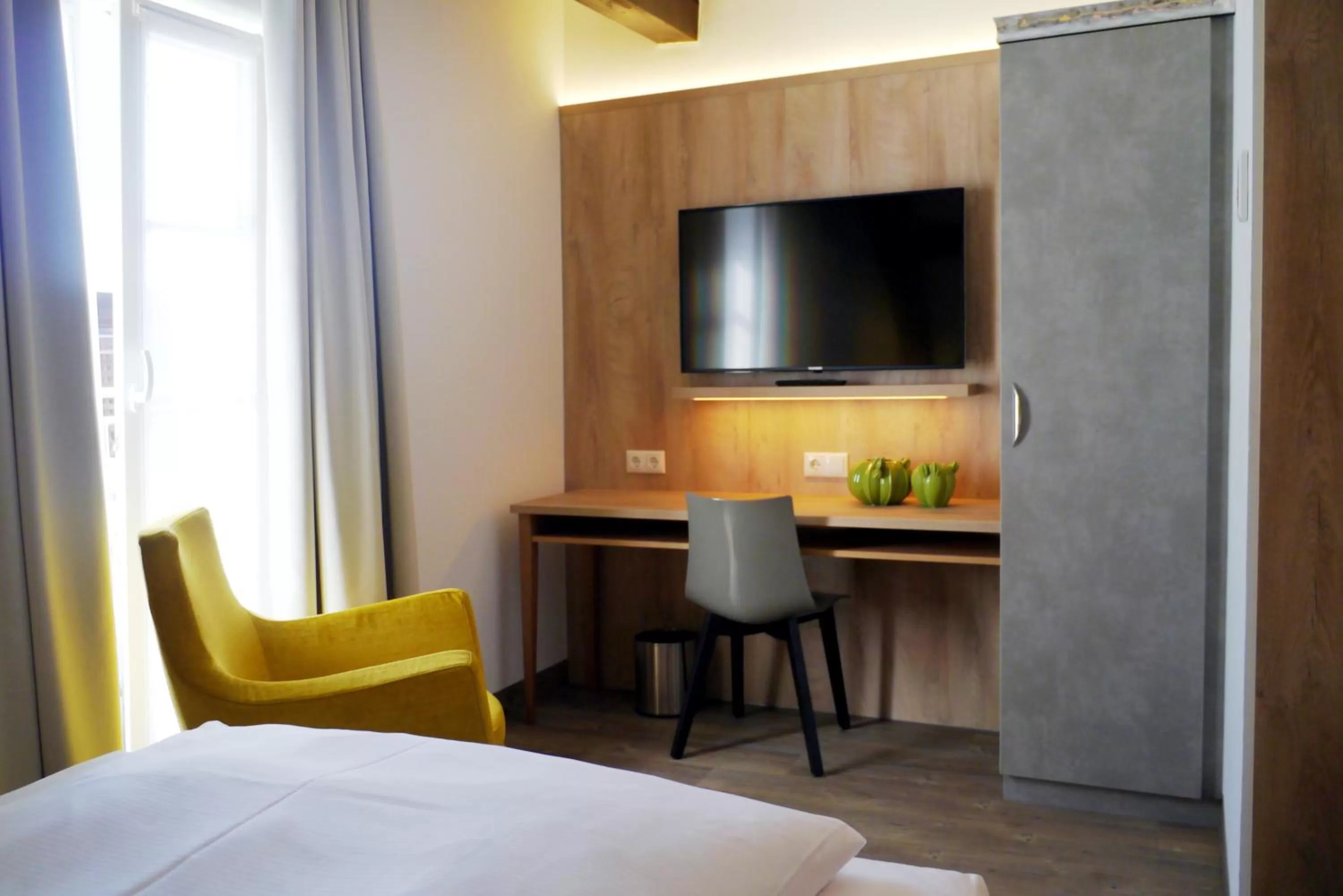 Photo of the whole room, Bed in Das Brunners