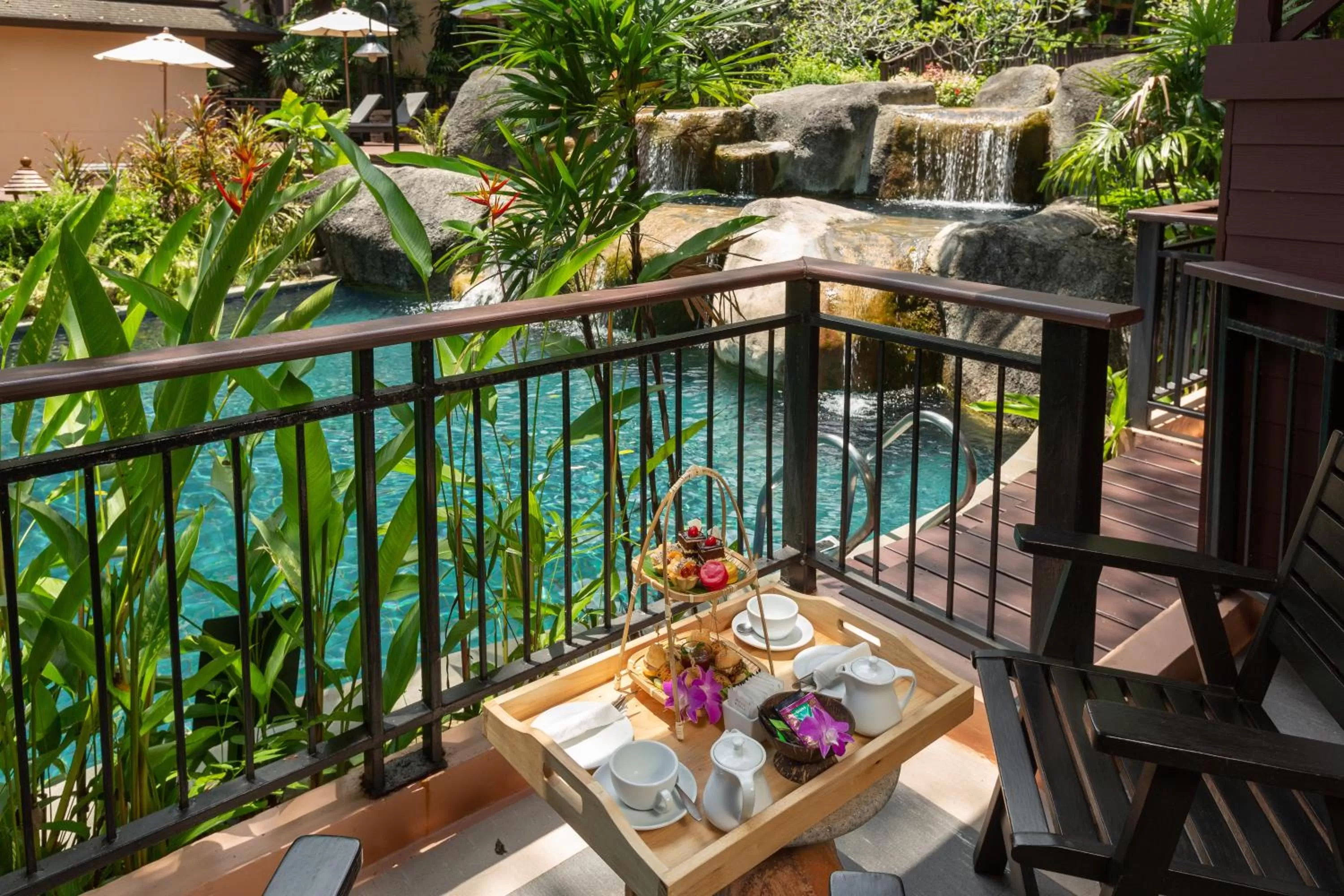 Balcony/Terrace in Khaolak Merlin Resort