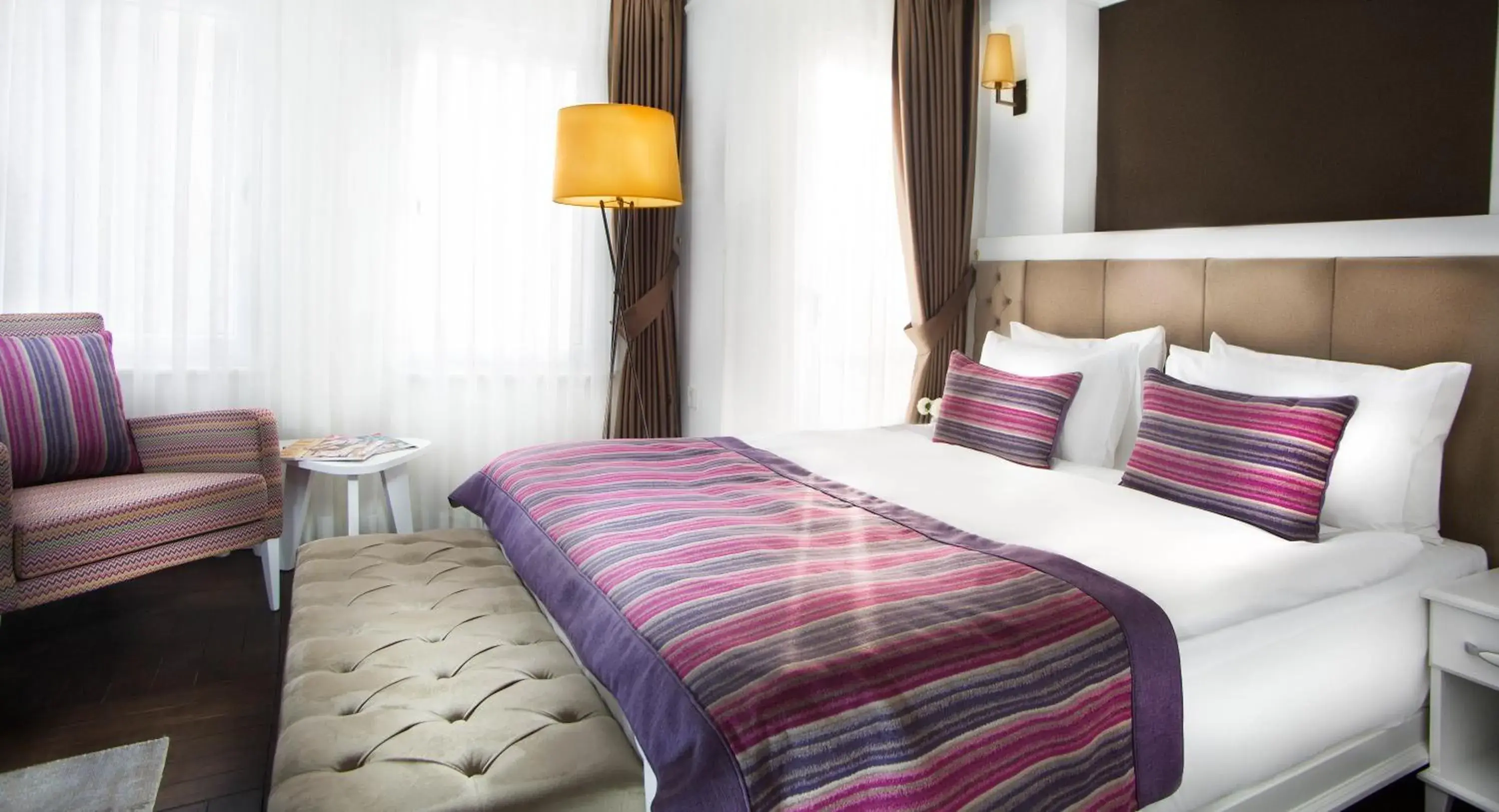 Bed in Astan Hotel Taksim