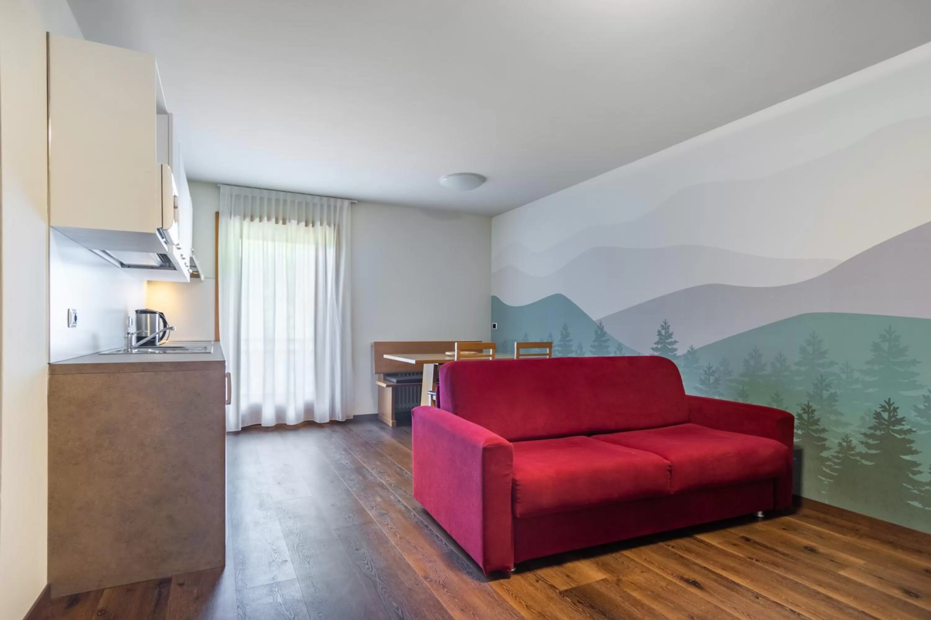 Kitchen or kitchenette in FORESTO - holiday apartments