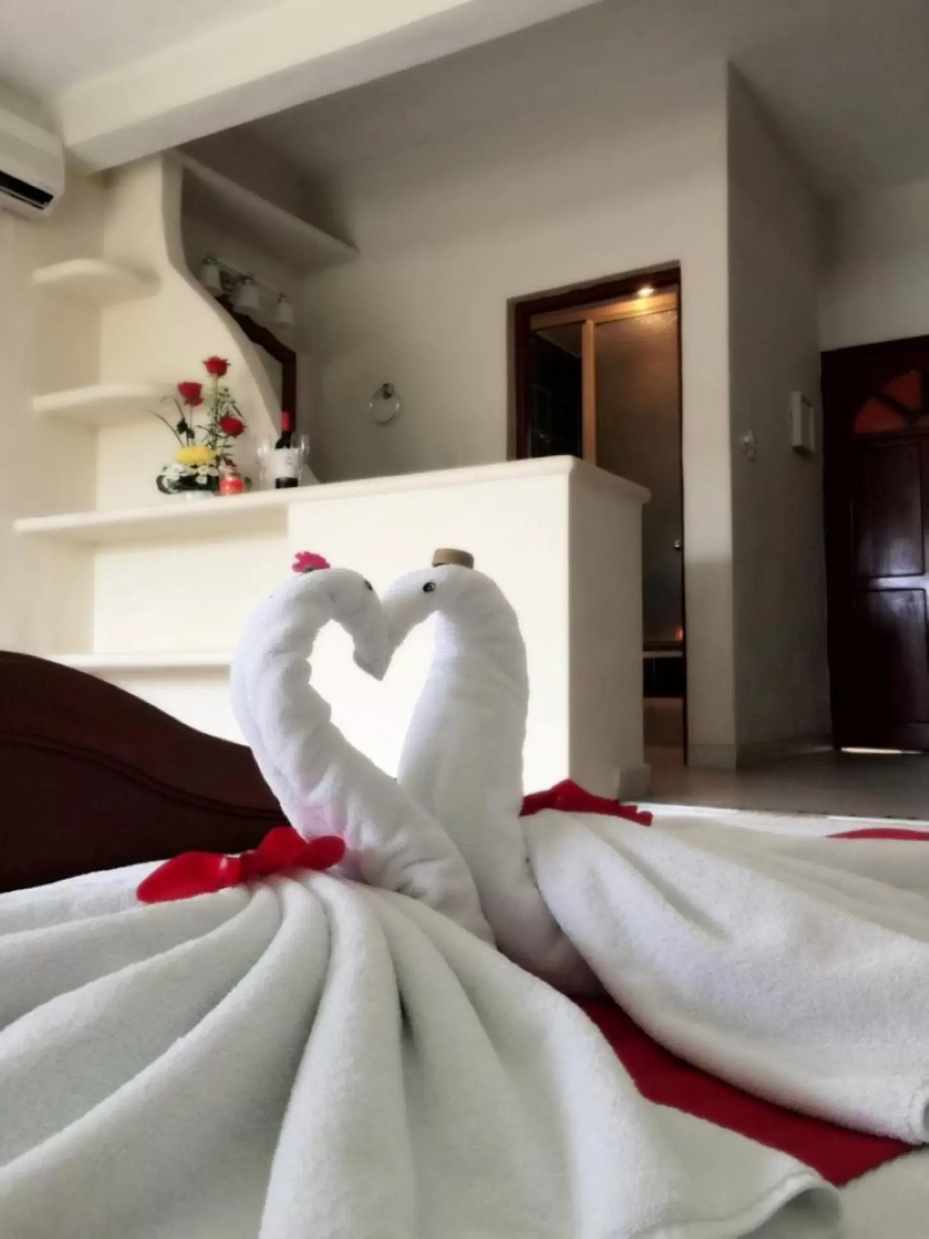 Bed in Villas Coco Resort - All Suites
