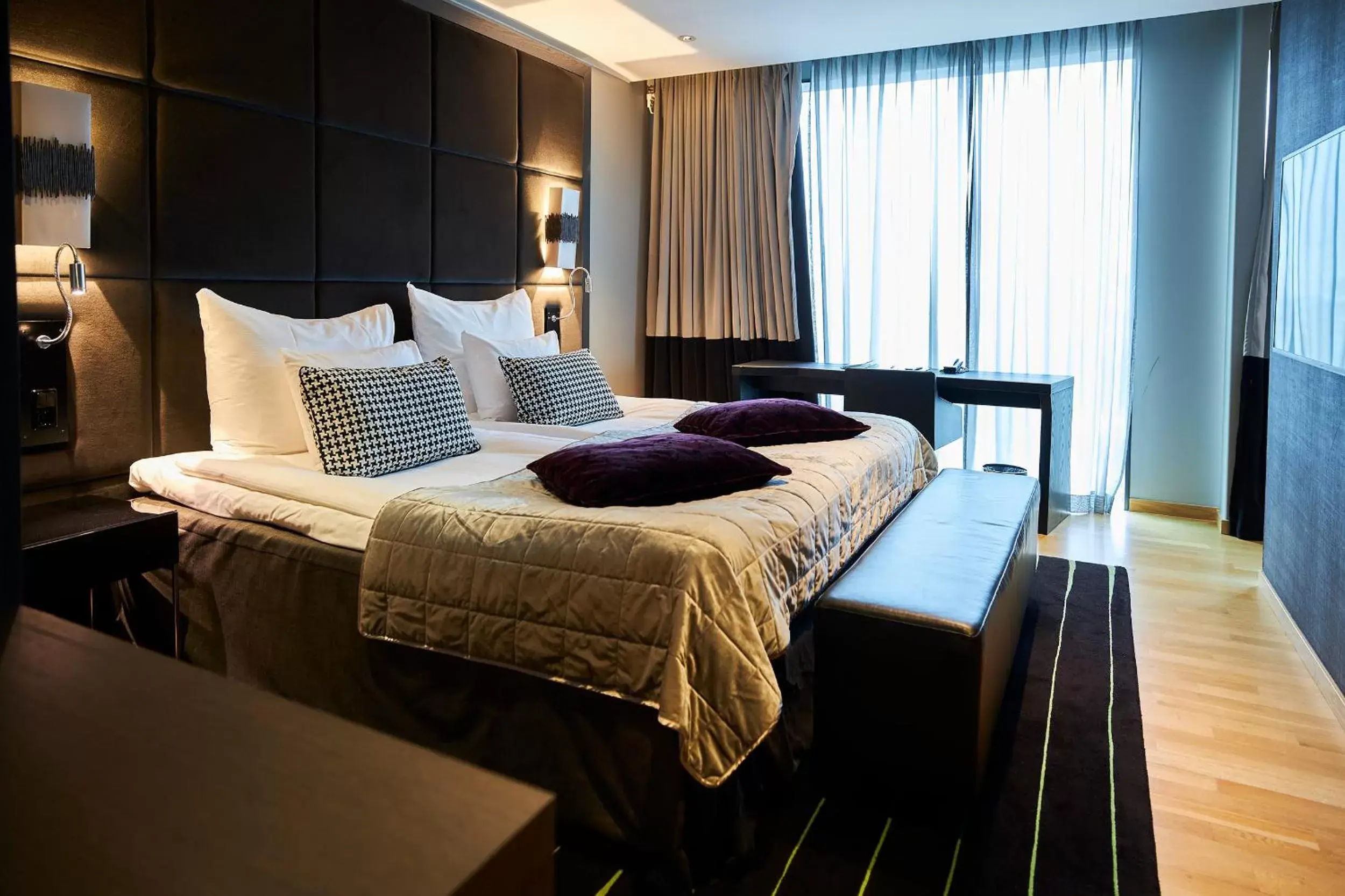 Bedroom, Bed in Clarion Hotel Post