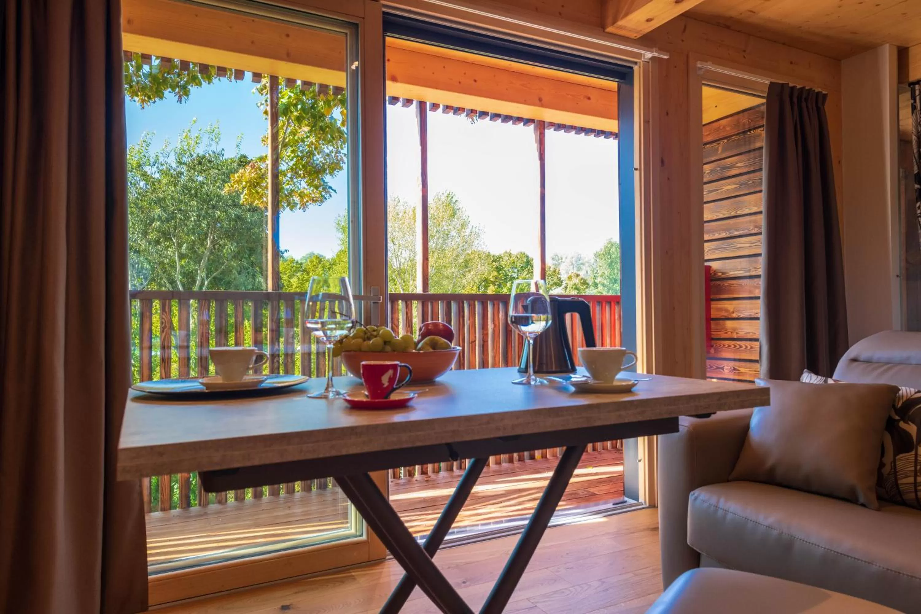 Living room in Borgo Stazione Bike Inn