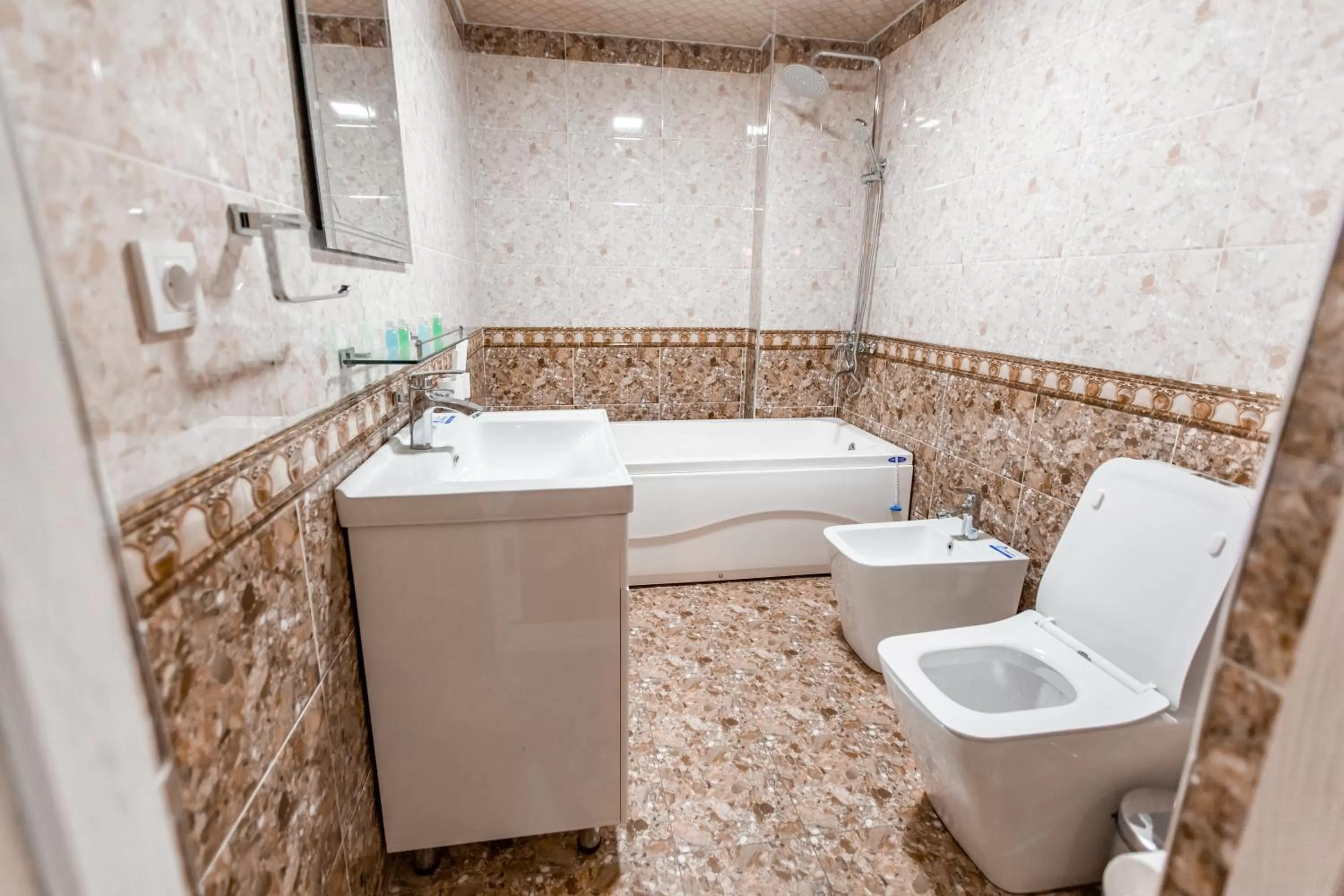 Bathroom in OydinPlaza Hotel