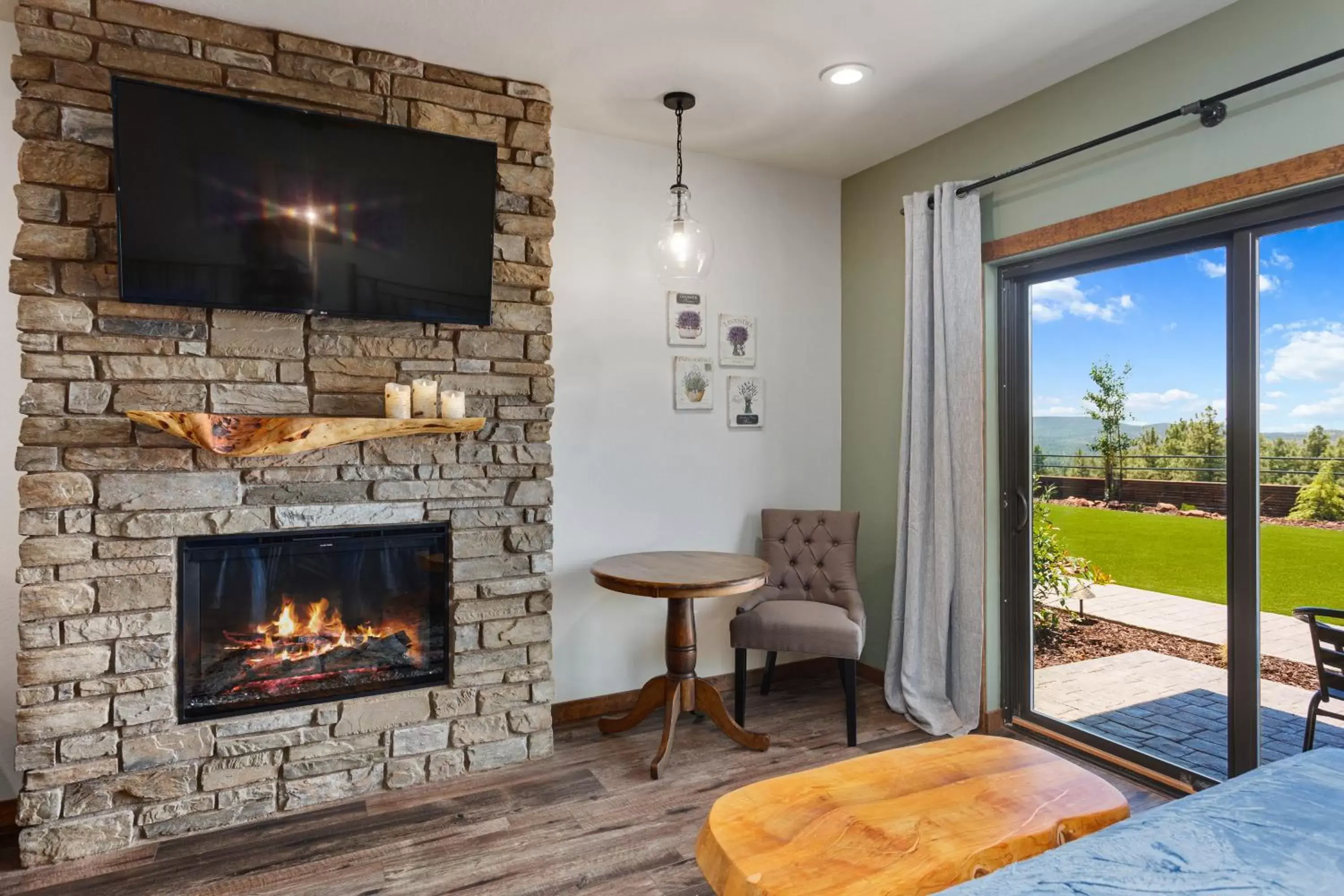 Patio, TV/Entertainment Center in Lodge at 5600