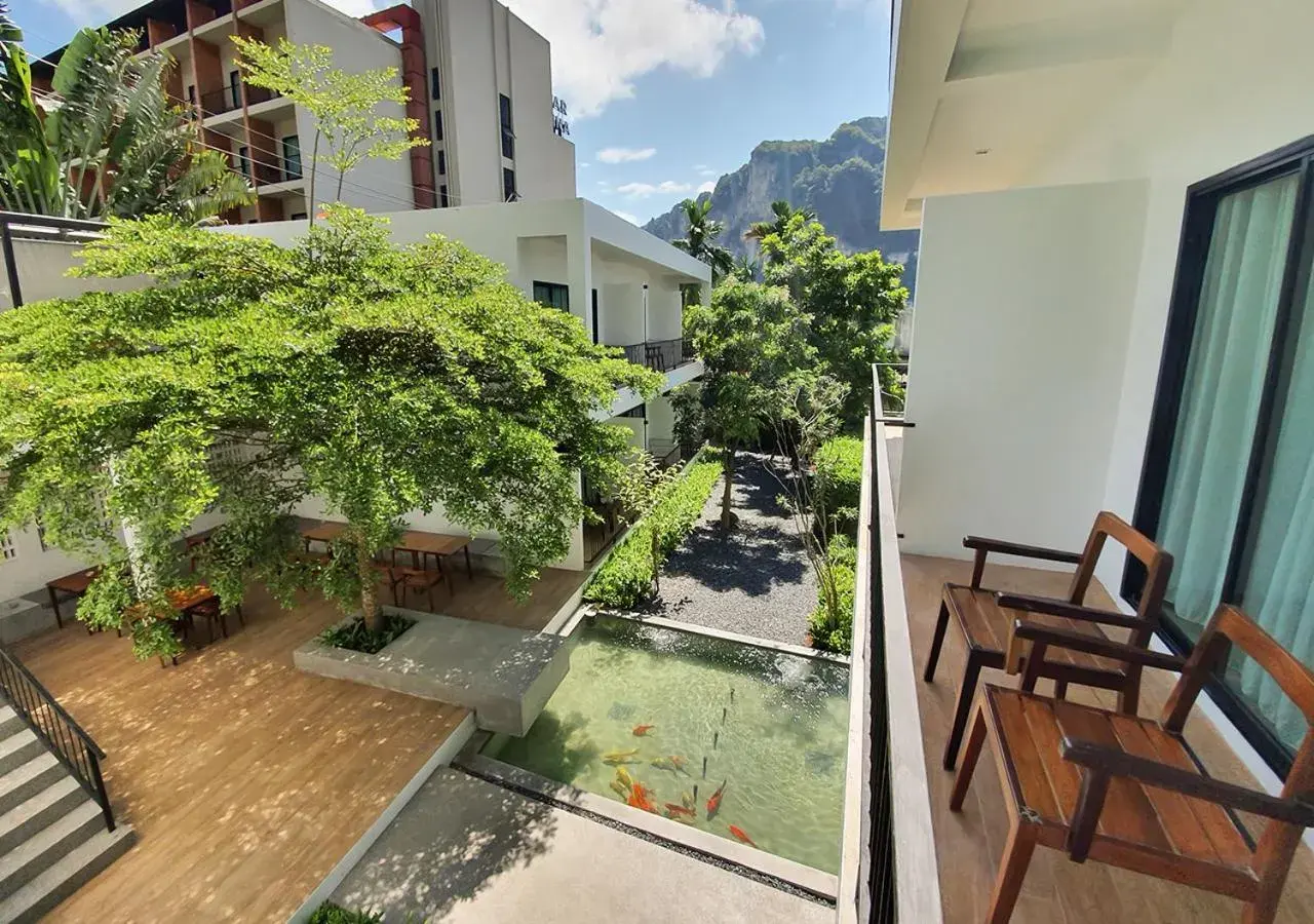 Balcony/Terrace in Mini House Aonang