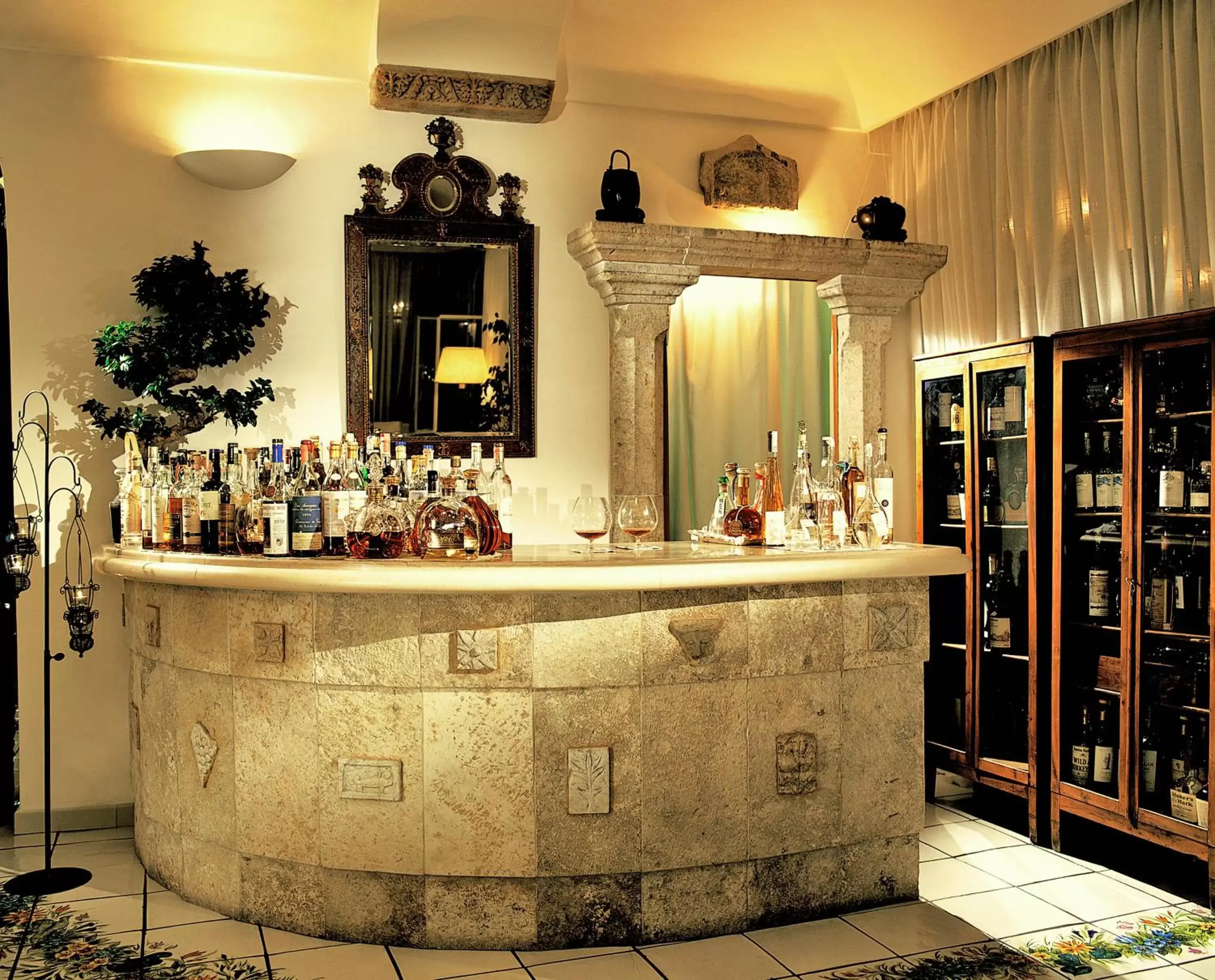 Lounge or bar in Hotel Santa Caterina