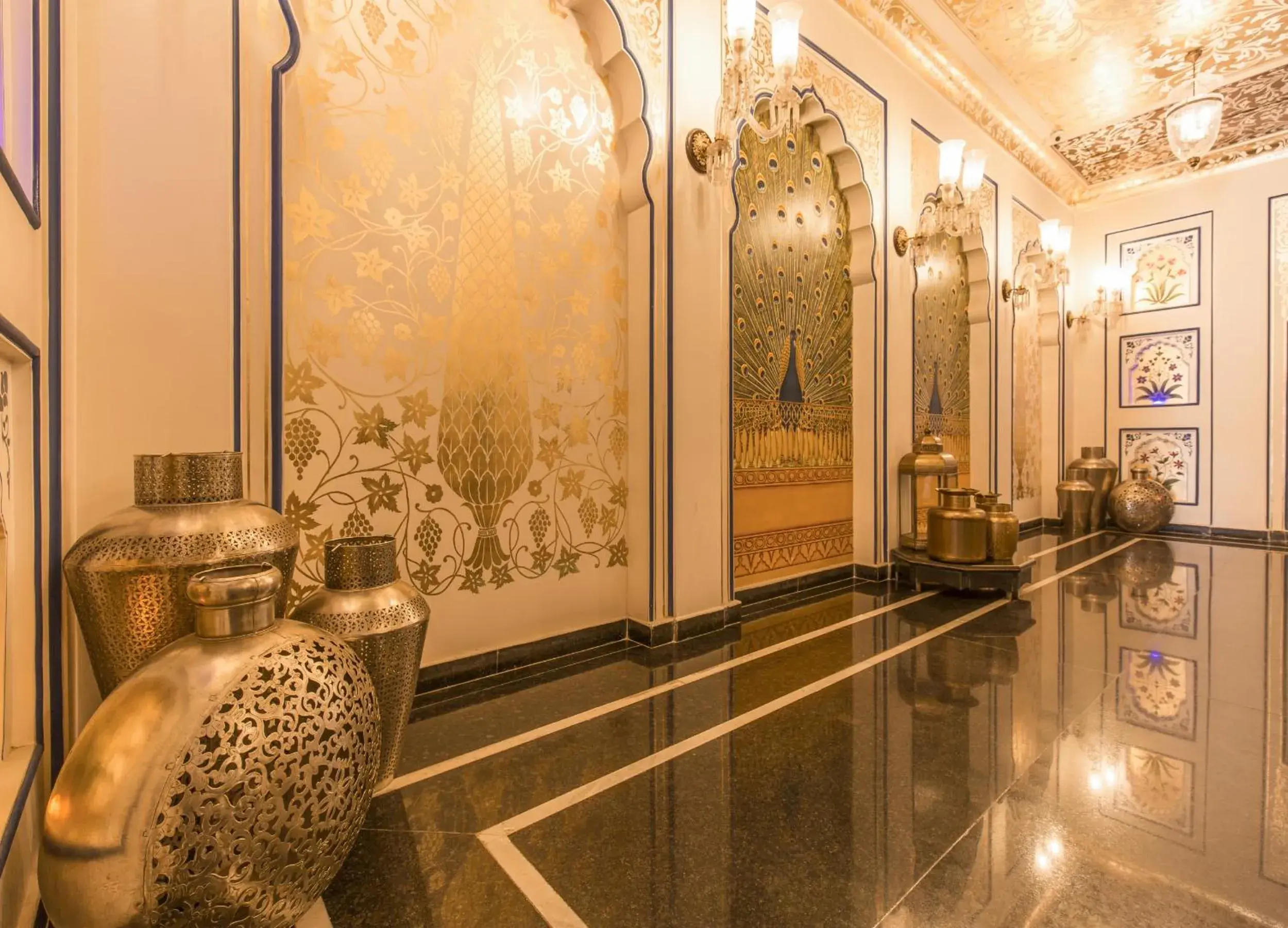 Lobby or reception in Umaid Haveli-A Heritage Style Hotel & Resort Lobby or reception in Umaid Haveli-A Heritage Style Hotel & Resort