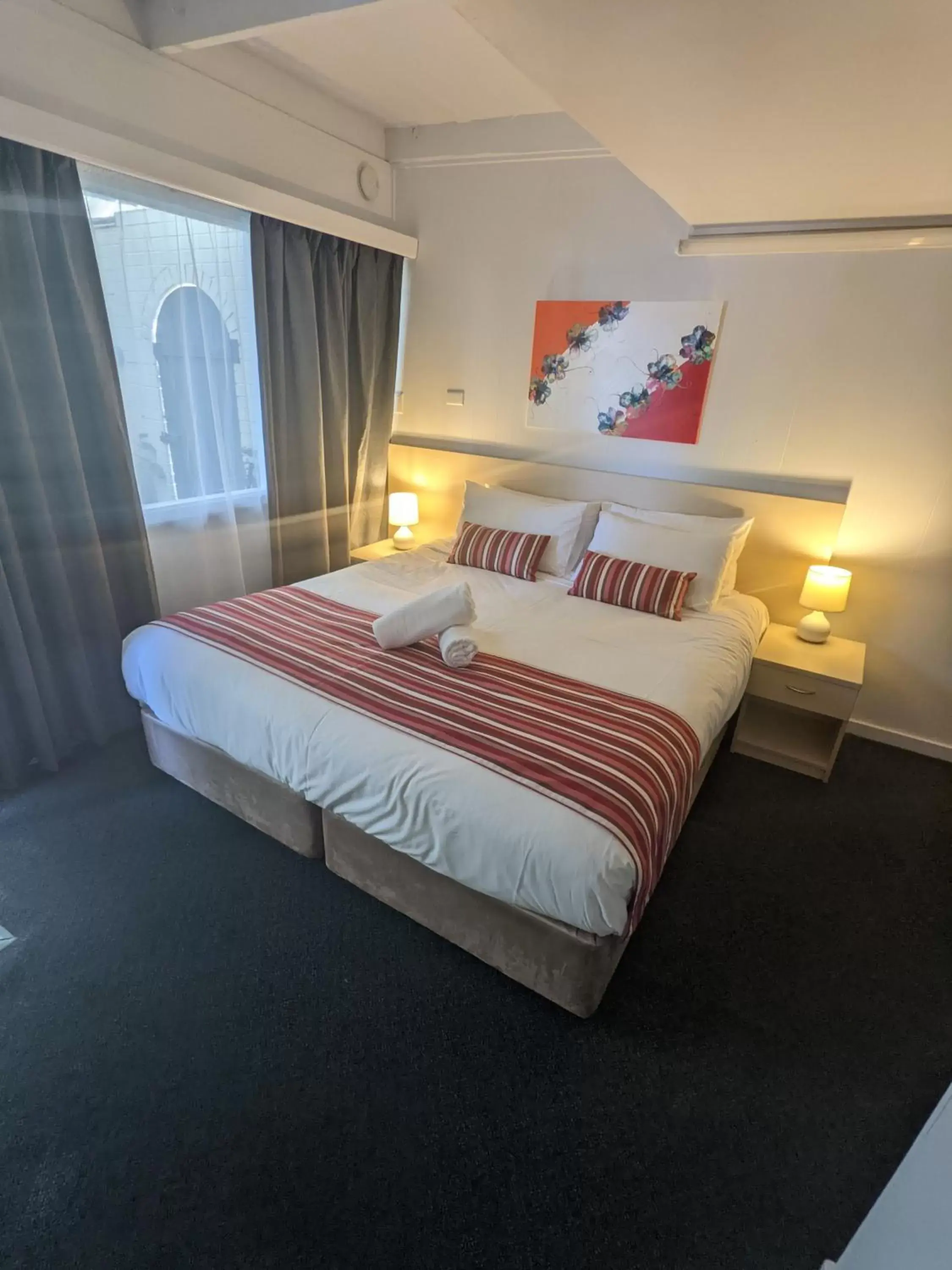 Bedroom, Bed in Kaputar Motel
