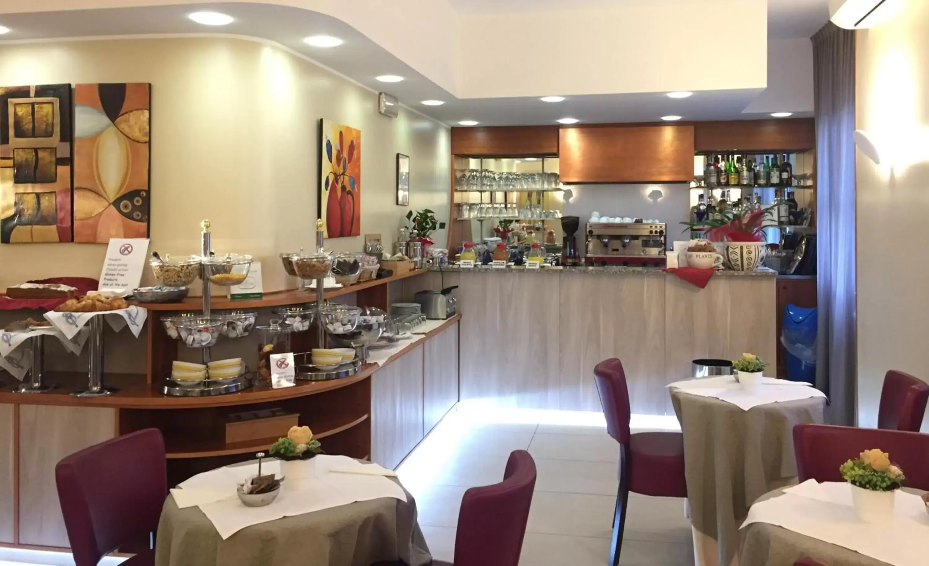 Lounge or bar, Restaurant/Places to Eat in Hotel Arcobaleno
