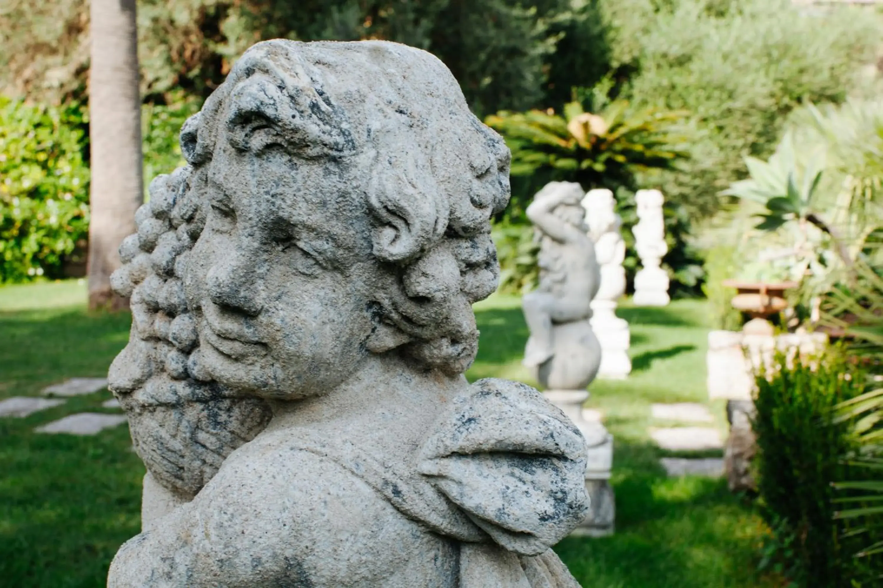 Garden in The Ashbee Hotel