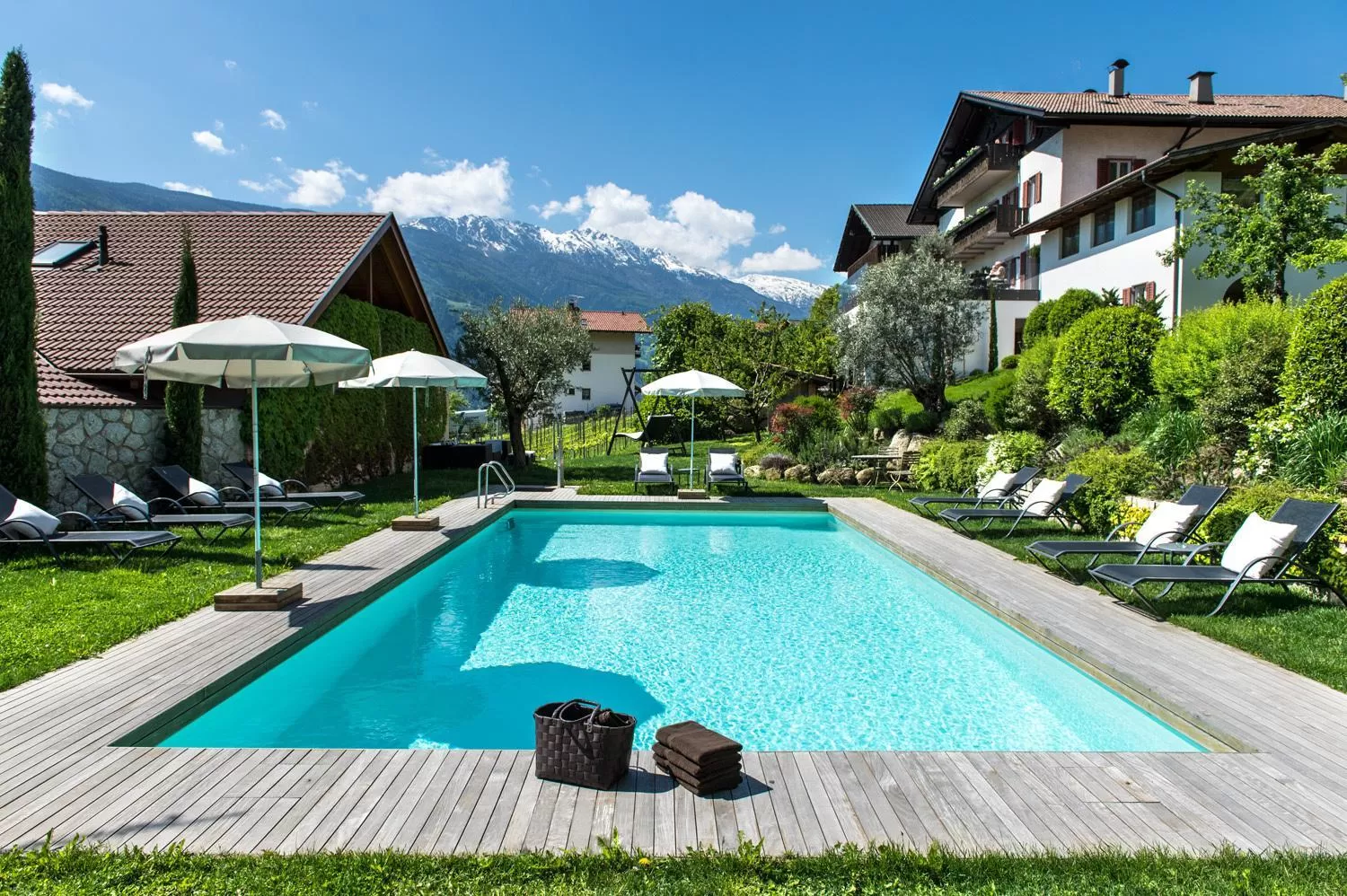 Garden view in Mair Am Ort Living Hotel B&B