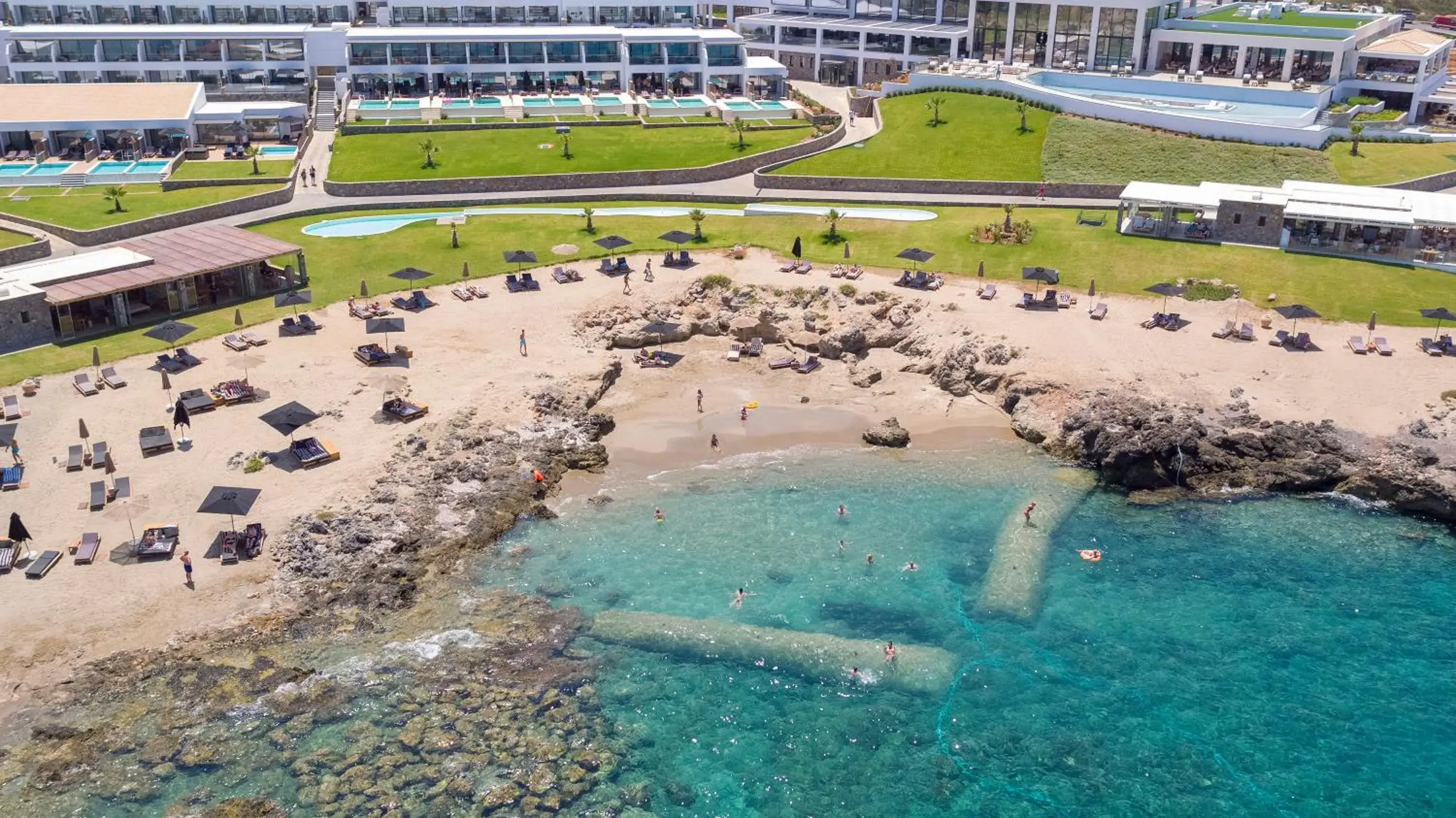 Beach, Bird's-eye View in Abaton Island Resort & Spa