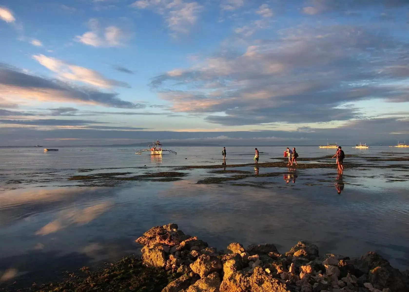 Beach in Bluewater Panglao Resort