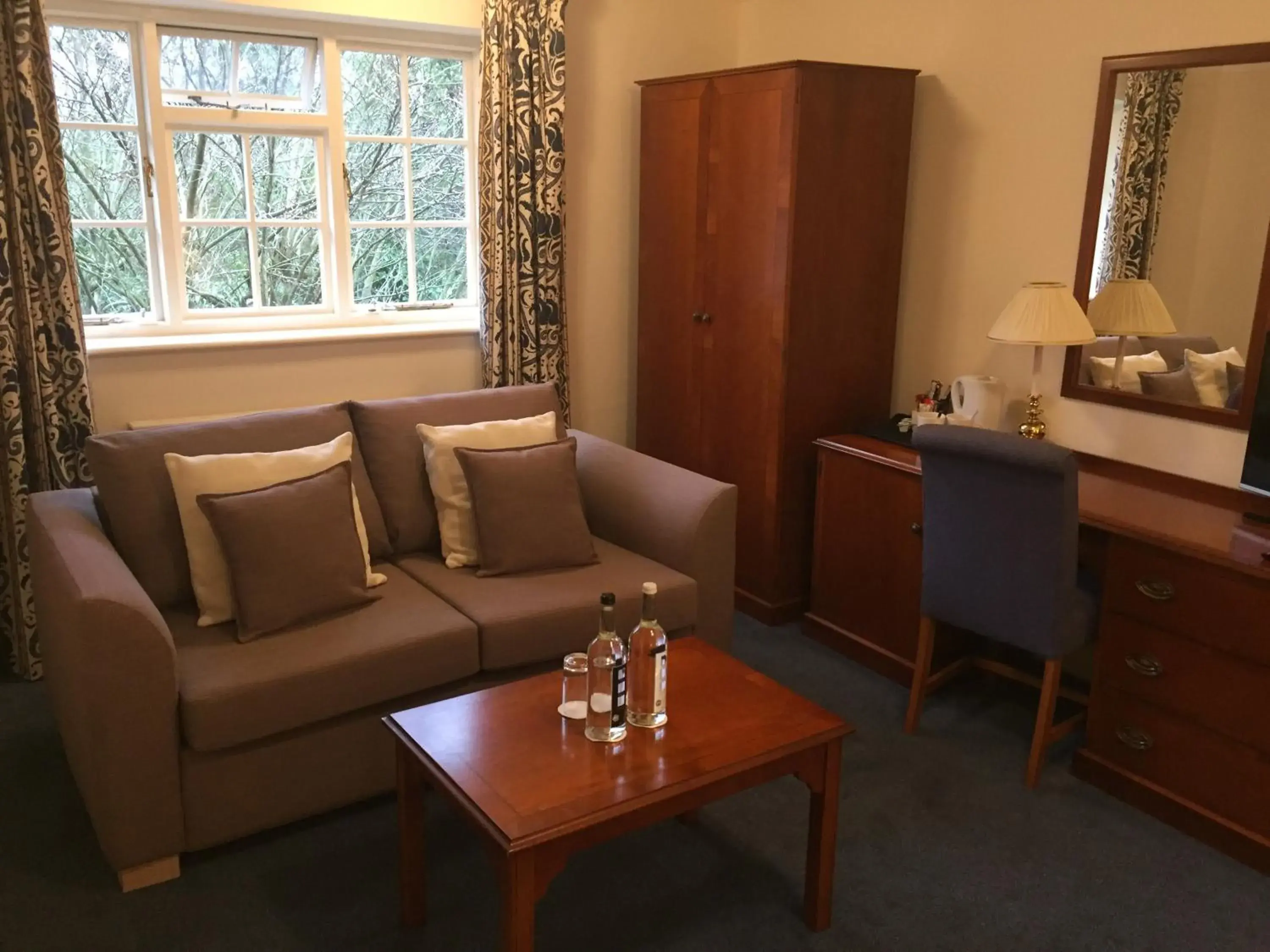 Bedroom, Seating Area in Passford House Hotel