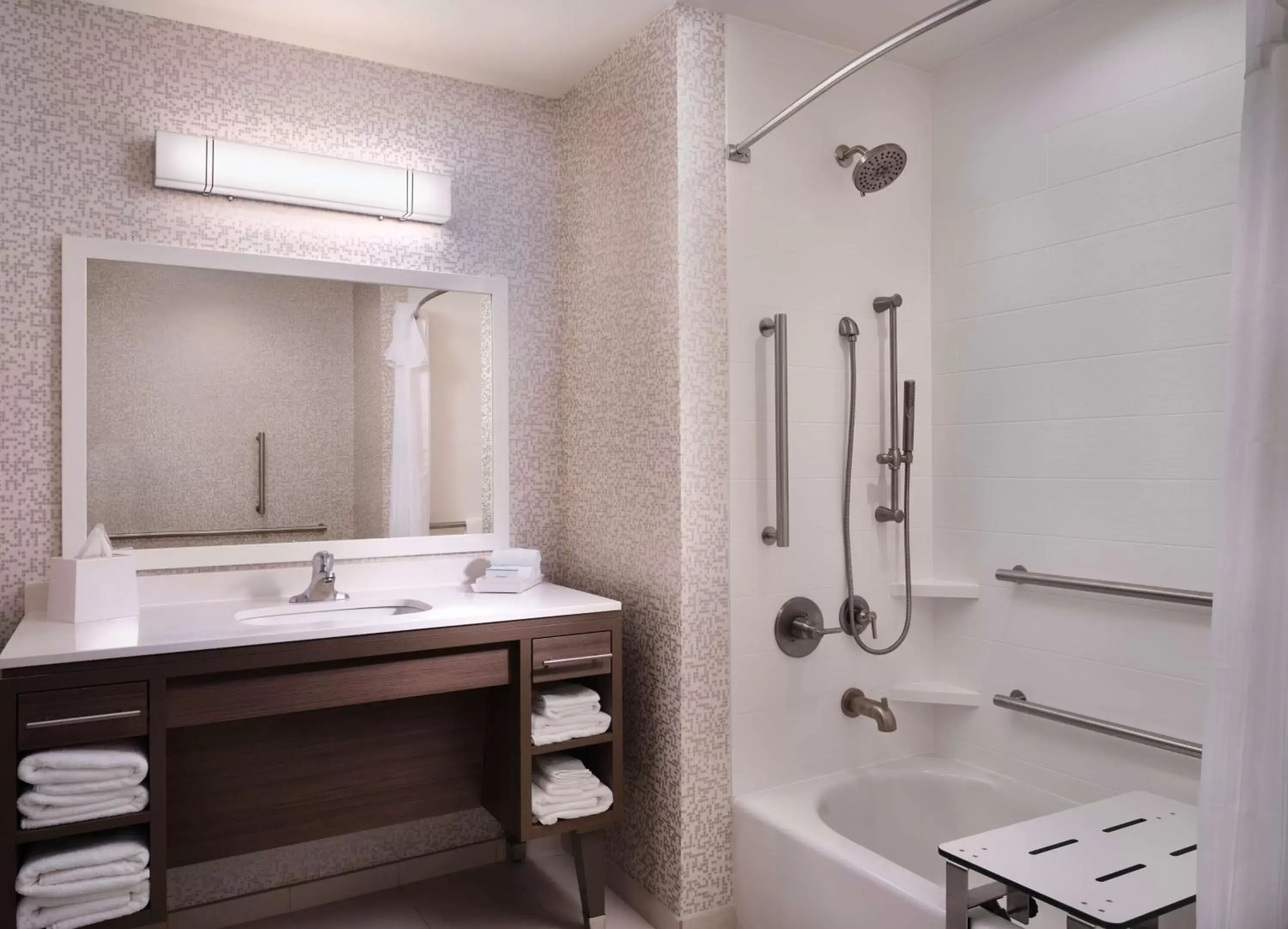 Bathroom in Home2 Suites By Hilton Tupelo