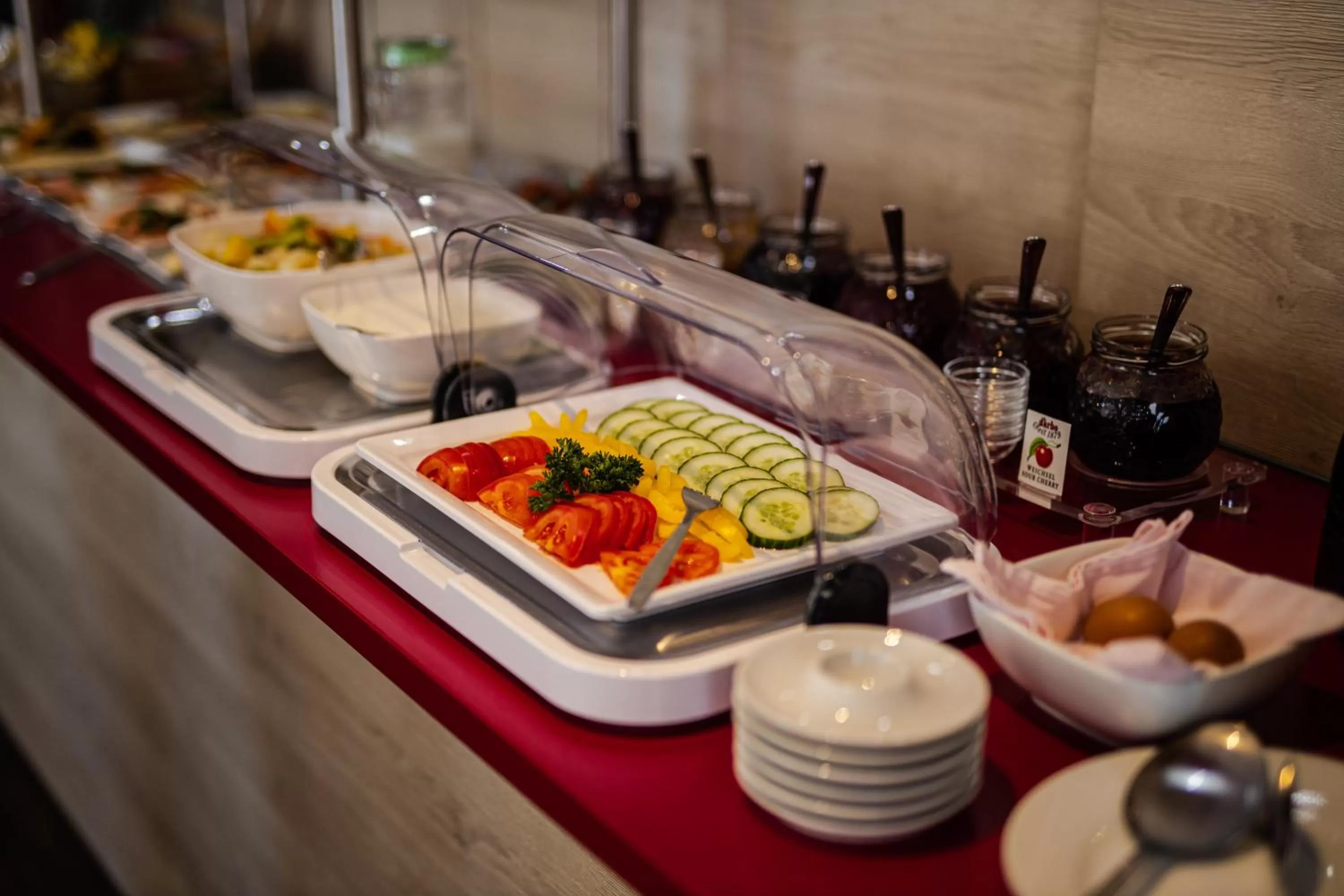 Buffet breakfast in Montana Hotel Köln-Bonn Airport