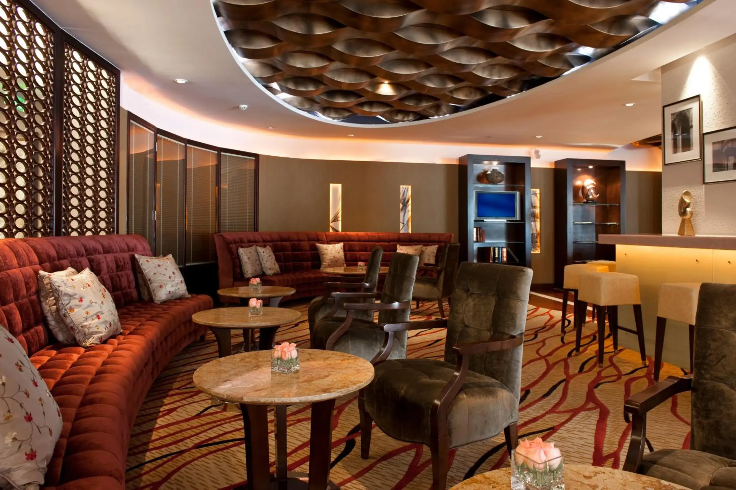 Lobby or reception, Lounge/Bar in Radisson Tianjin