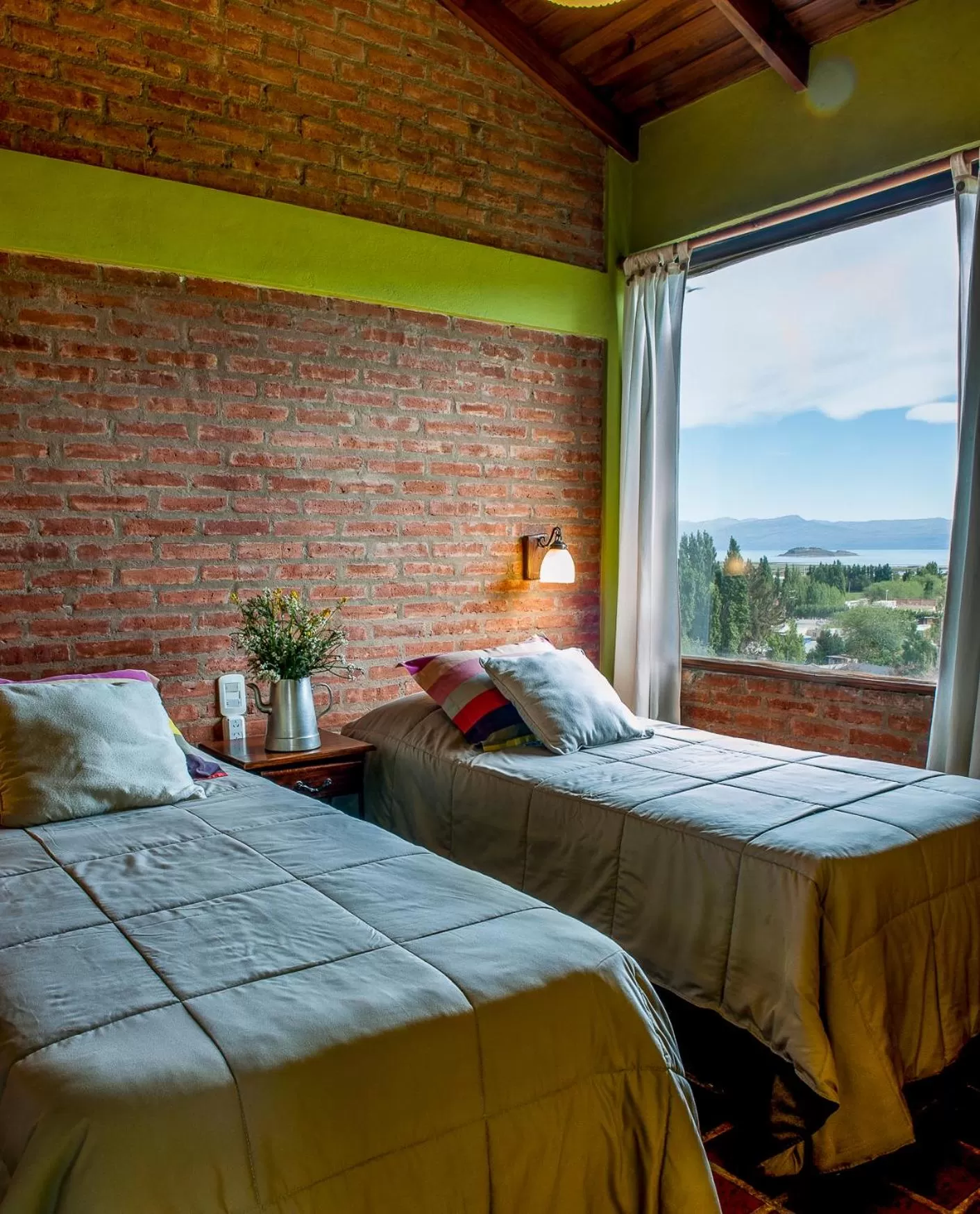 Bed in Posada Larsen