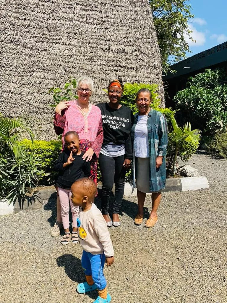 Family in Charming Eco-Homestay near Kilimanjaro International Airport