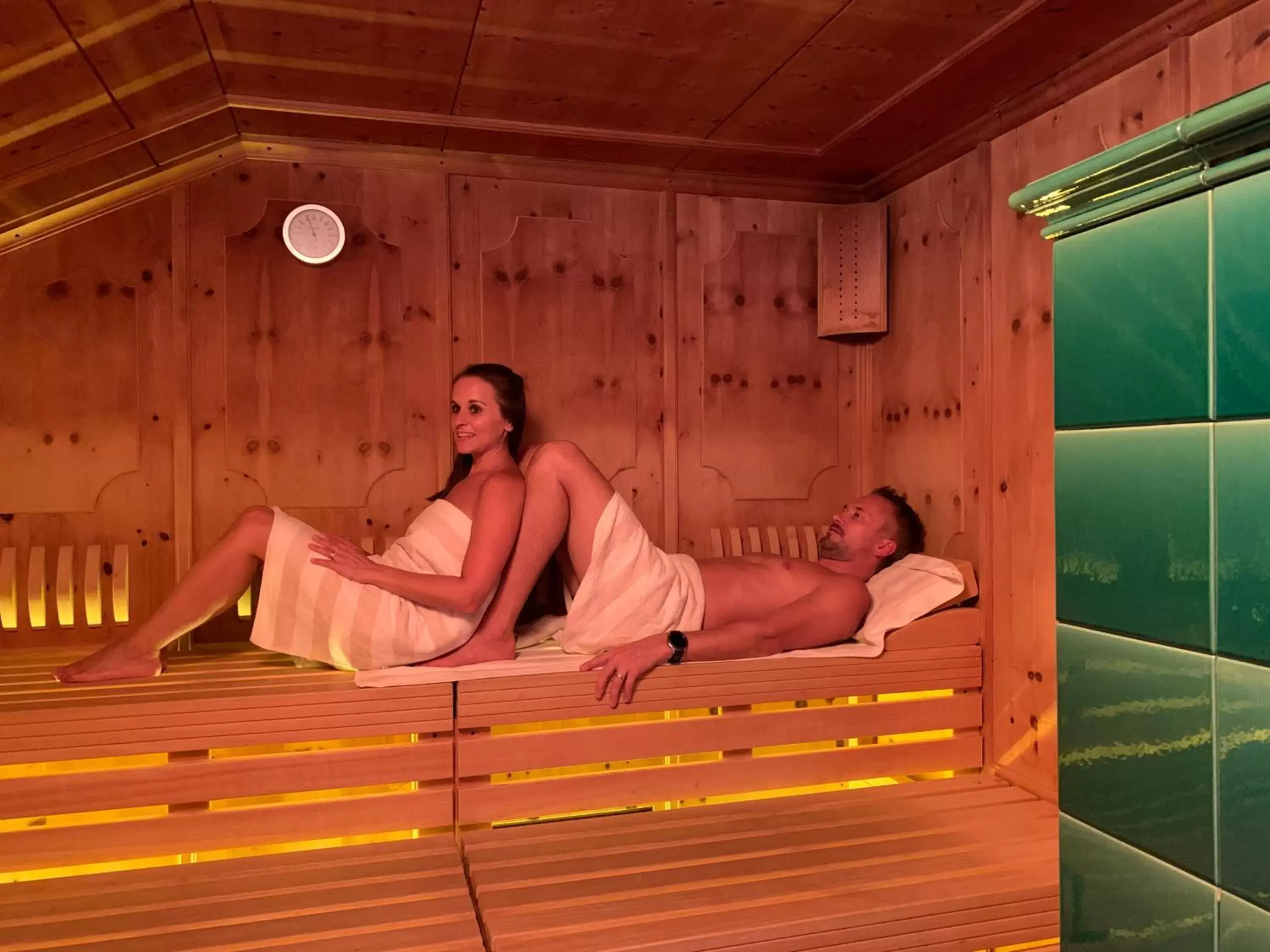 Sauna in Hotel Crystal