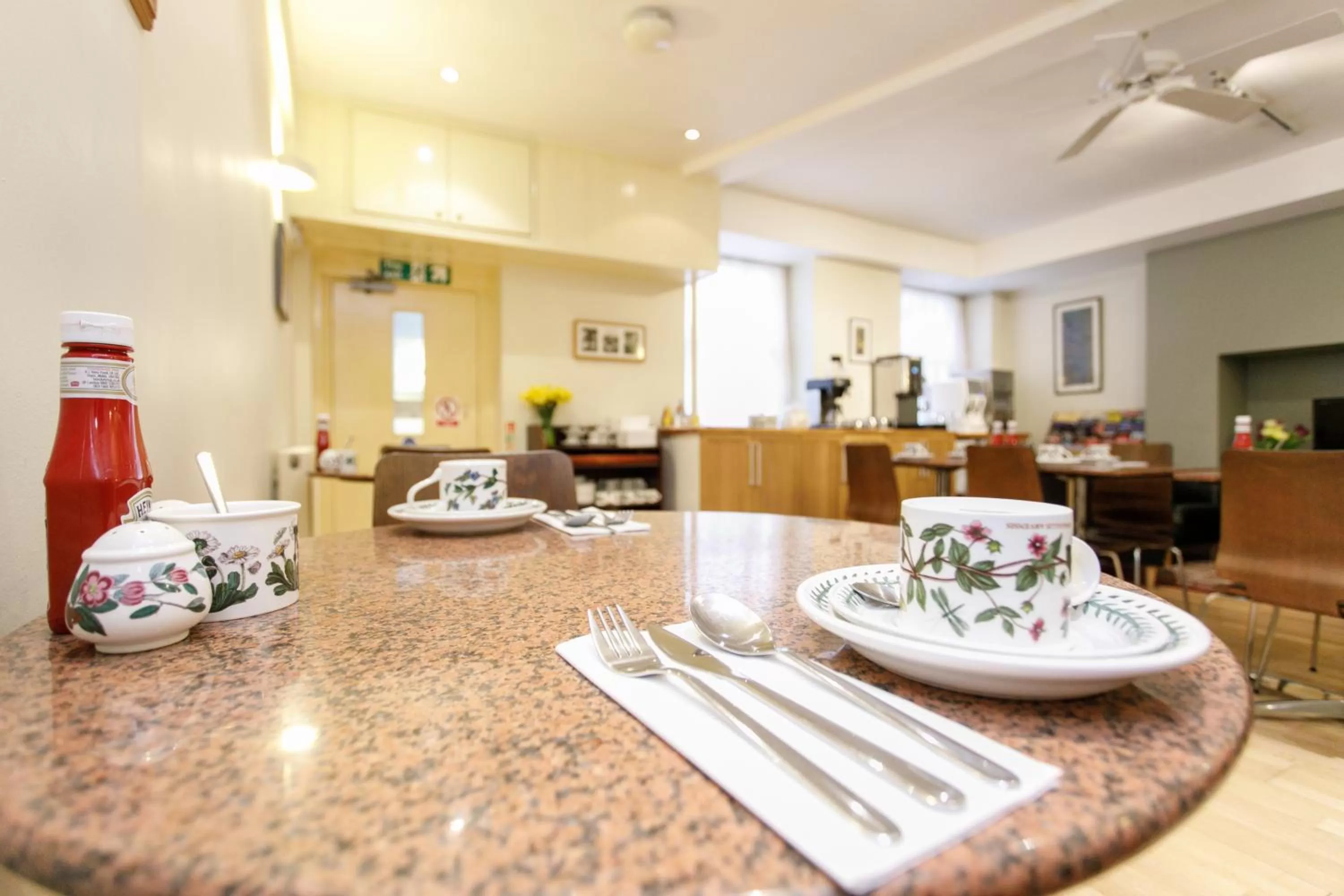 Dining area in Jesmond Hotel