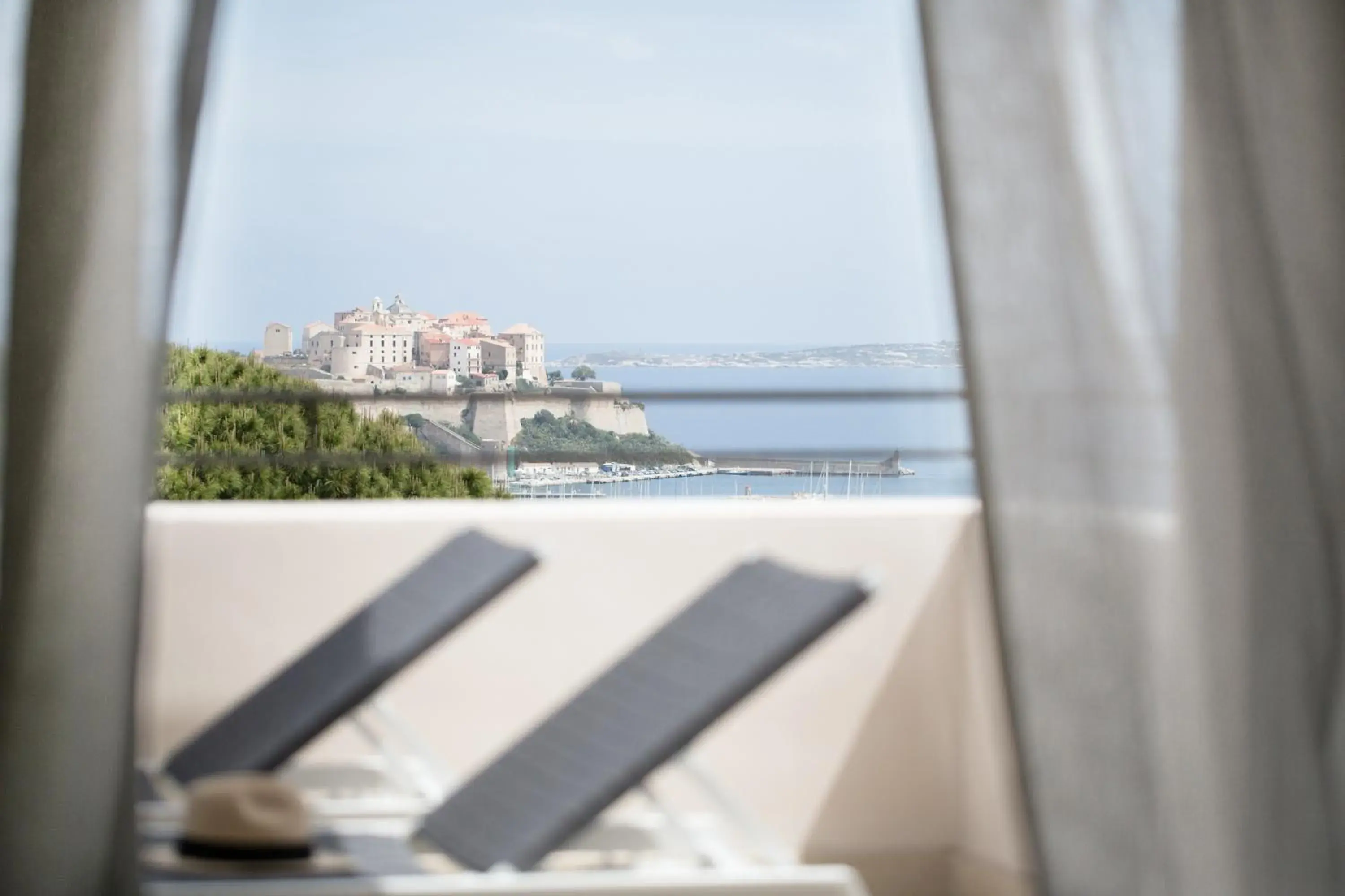 Sea view in La Villa Calvi