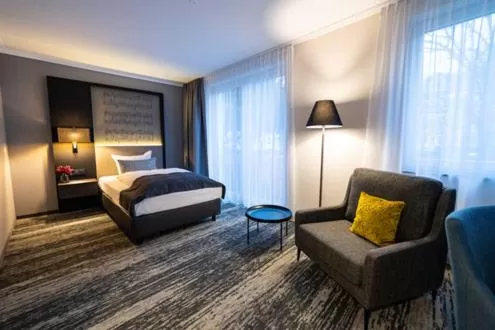 Photo of the whole room, Bed in Kranz Parkhotel