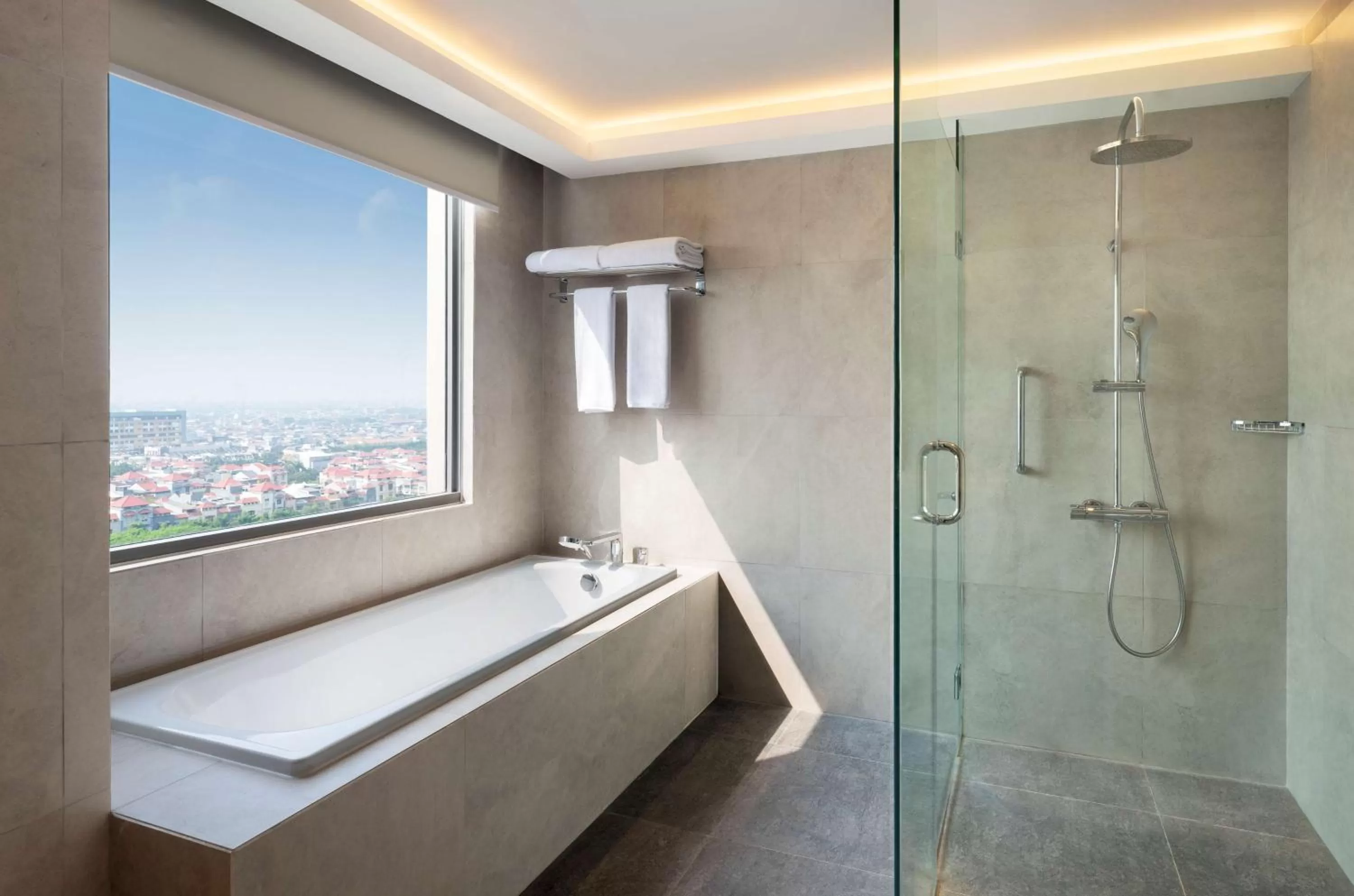 Shower in Hilton Garden Inn Jakarta Taman Palem