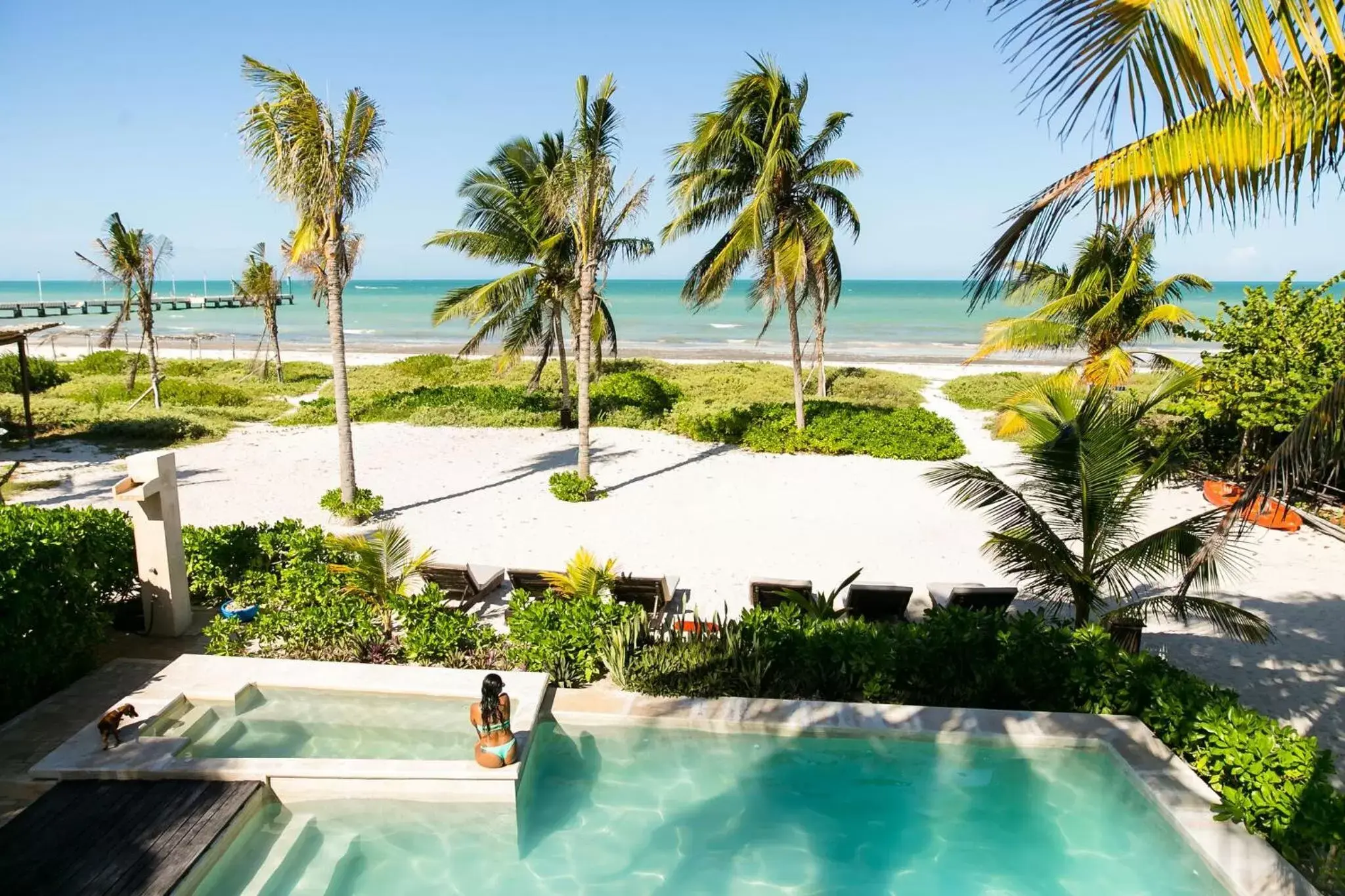 Natural landscape, Swimming Pool in Hotel La Casa Cielo